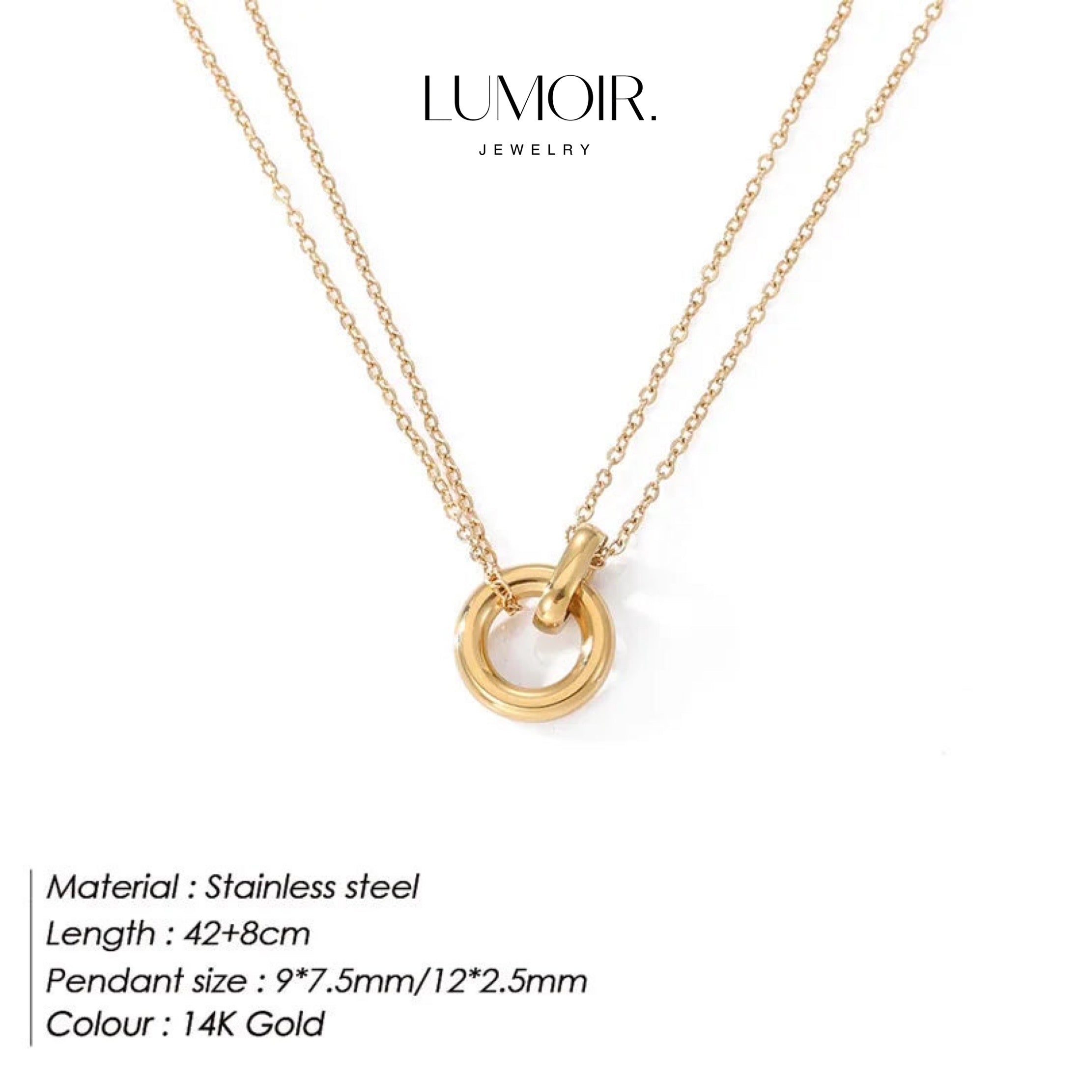 Collier en acier inoxydable Blake