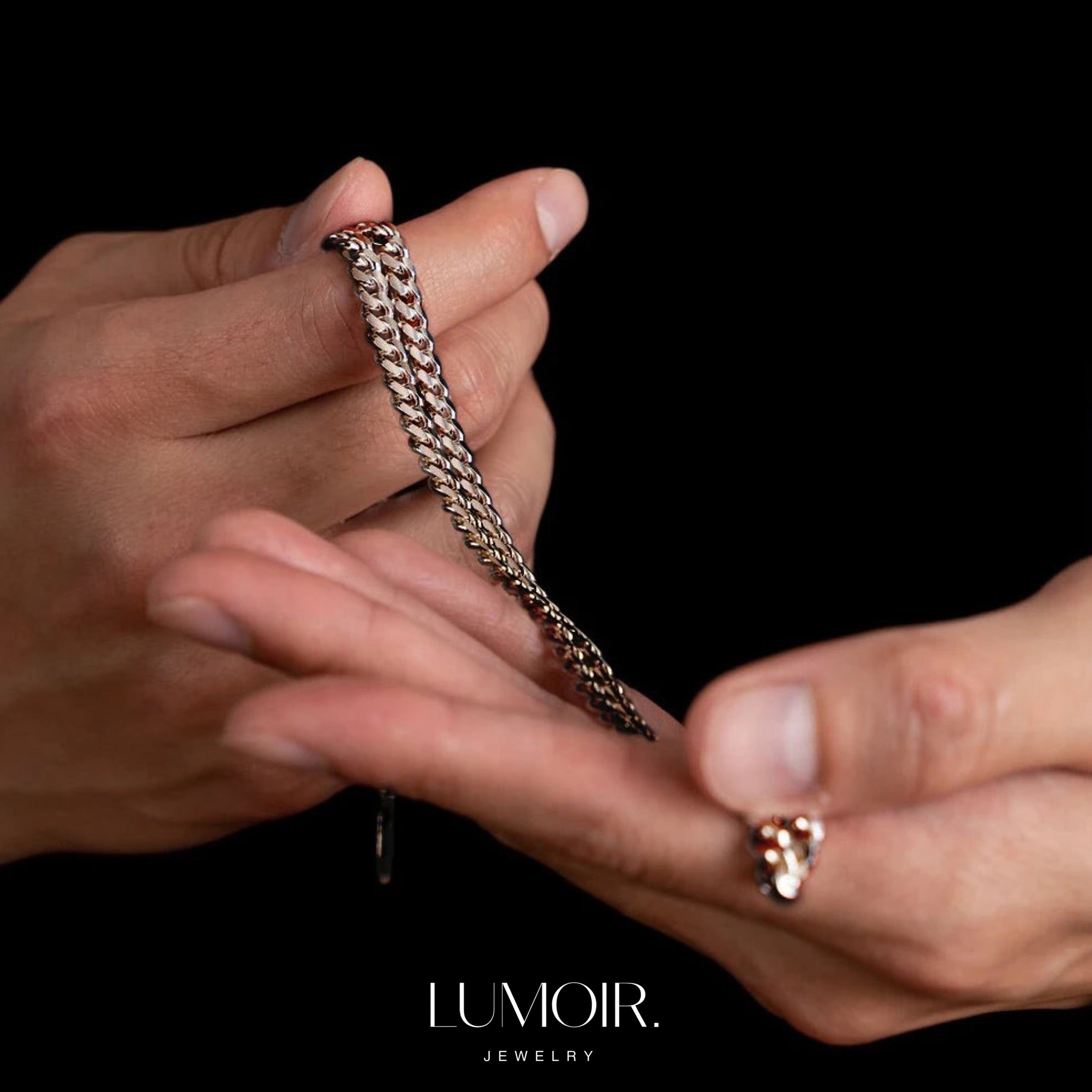 Collier en acier inoxydable Renzo