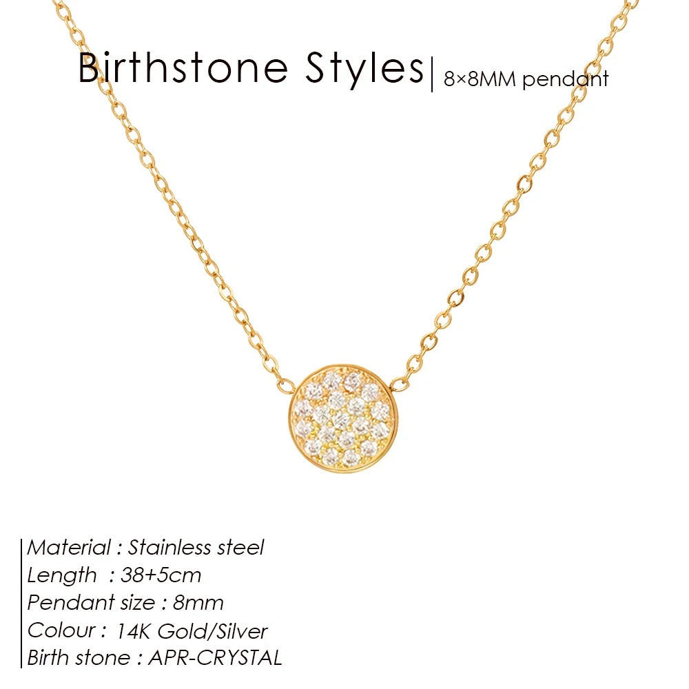 Collier pierre de naissance Elina