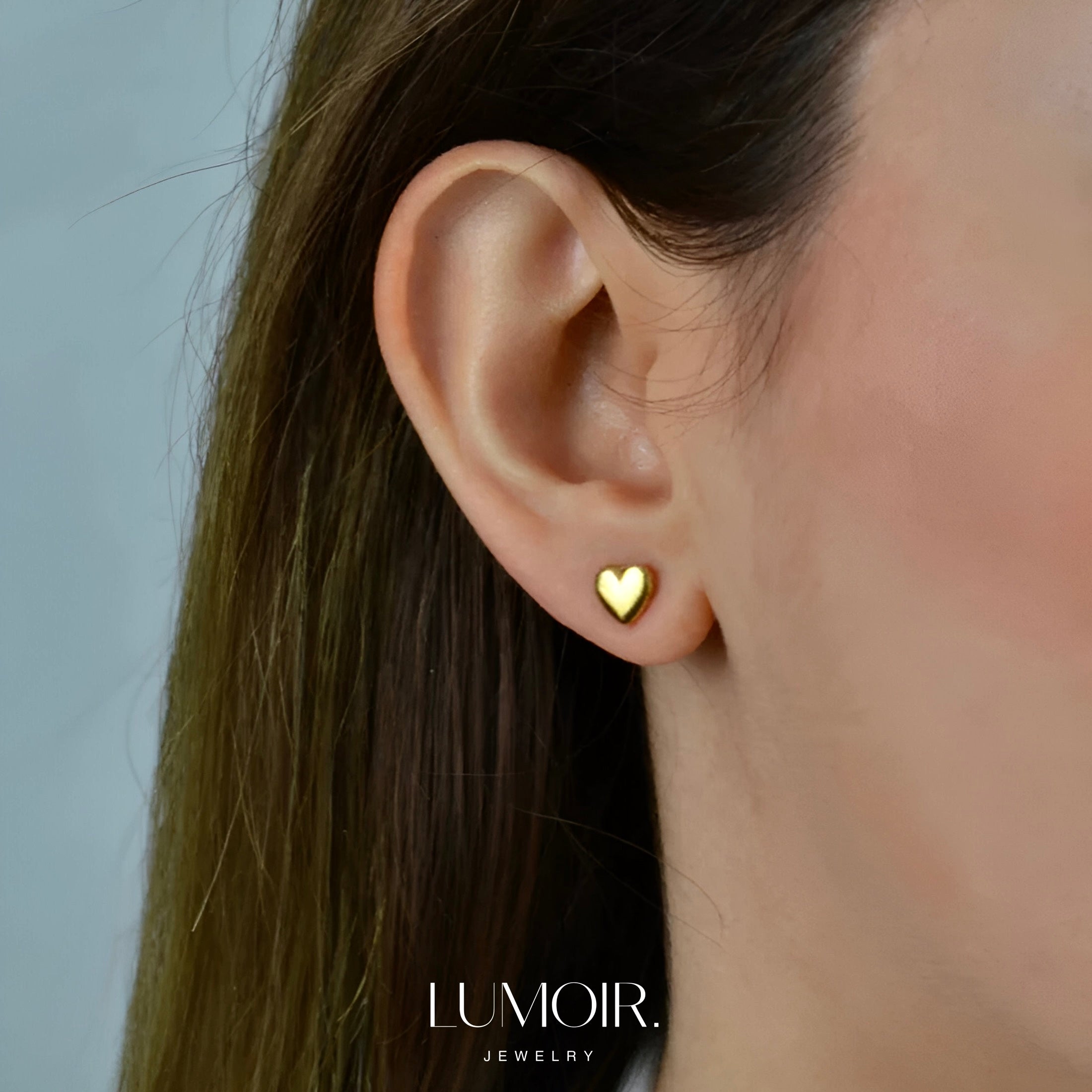 Boucles d'oreilles en acier inoxydable Svea