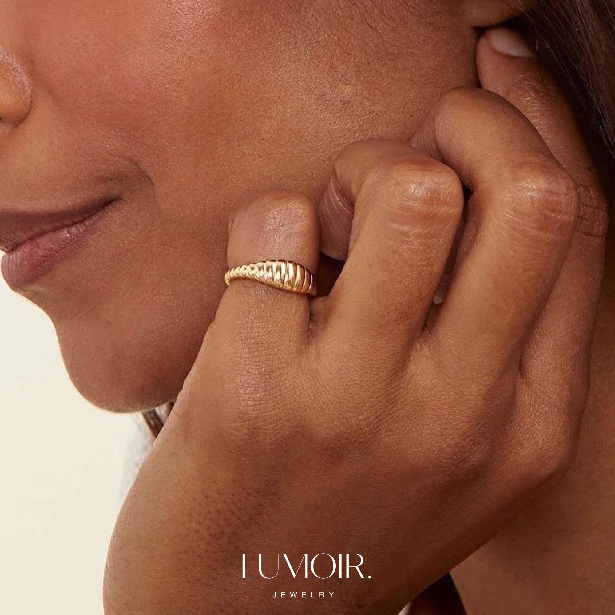 Bague en acier inoxydable Sora