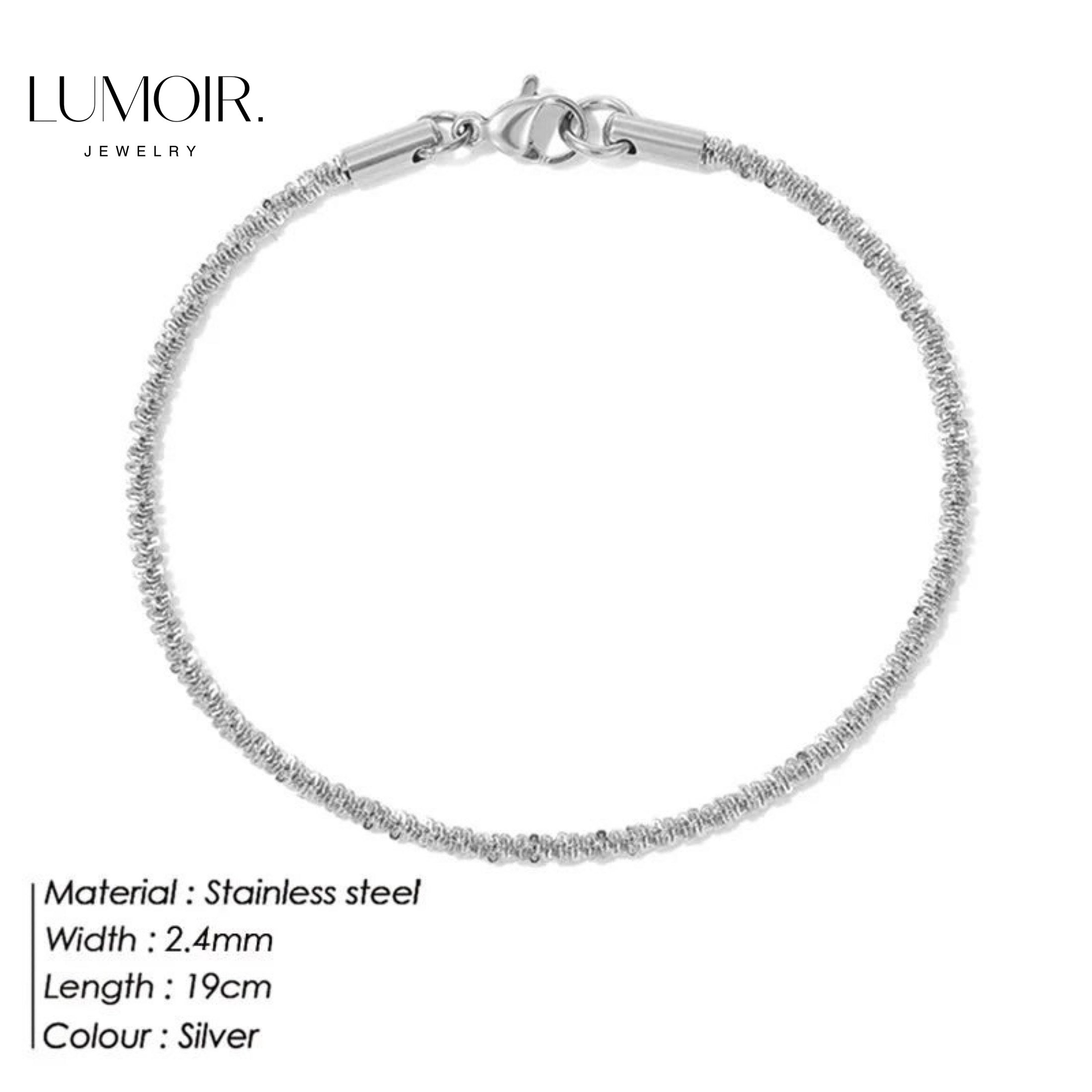 bracelet en acier inoxydable Rachel