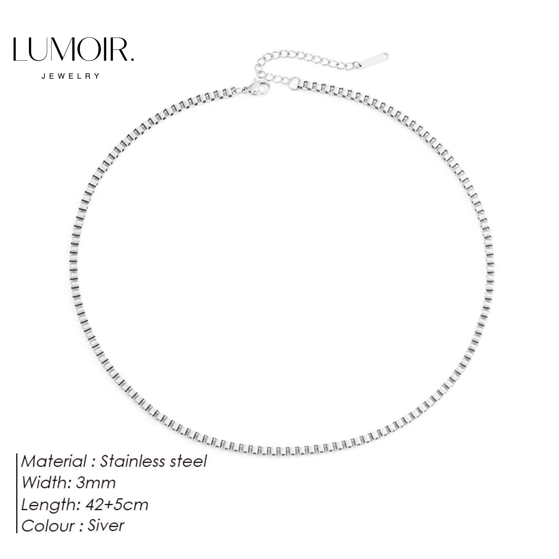 Collier en acier inoxydable Denira