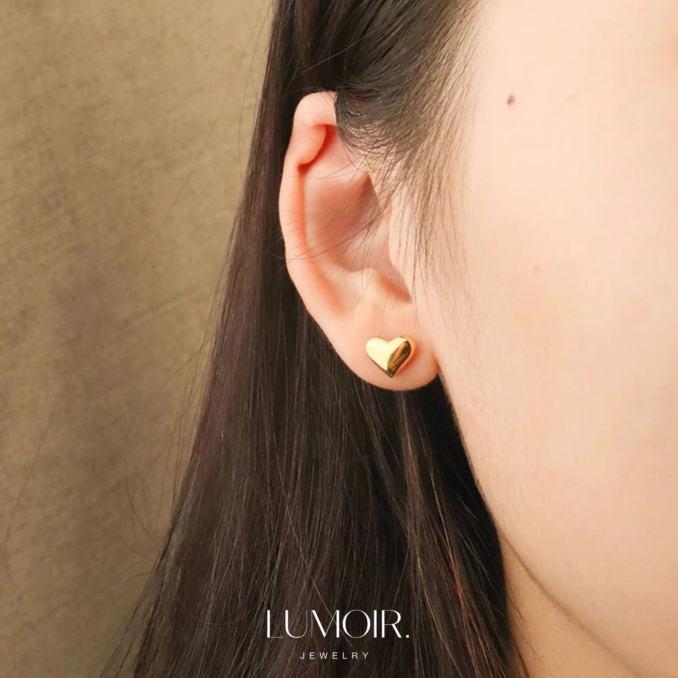 Boucles d'oreilles en acier inoxydable Svea