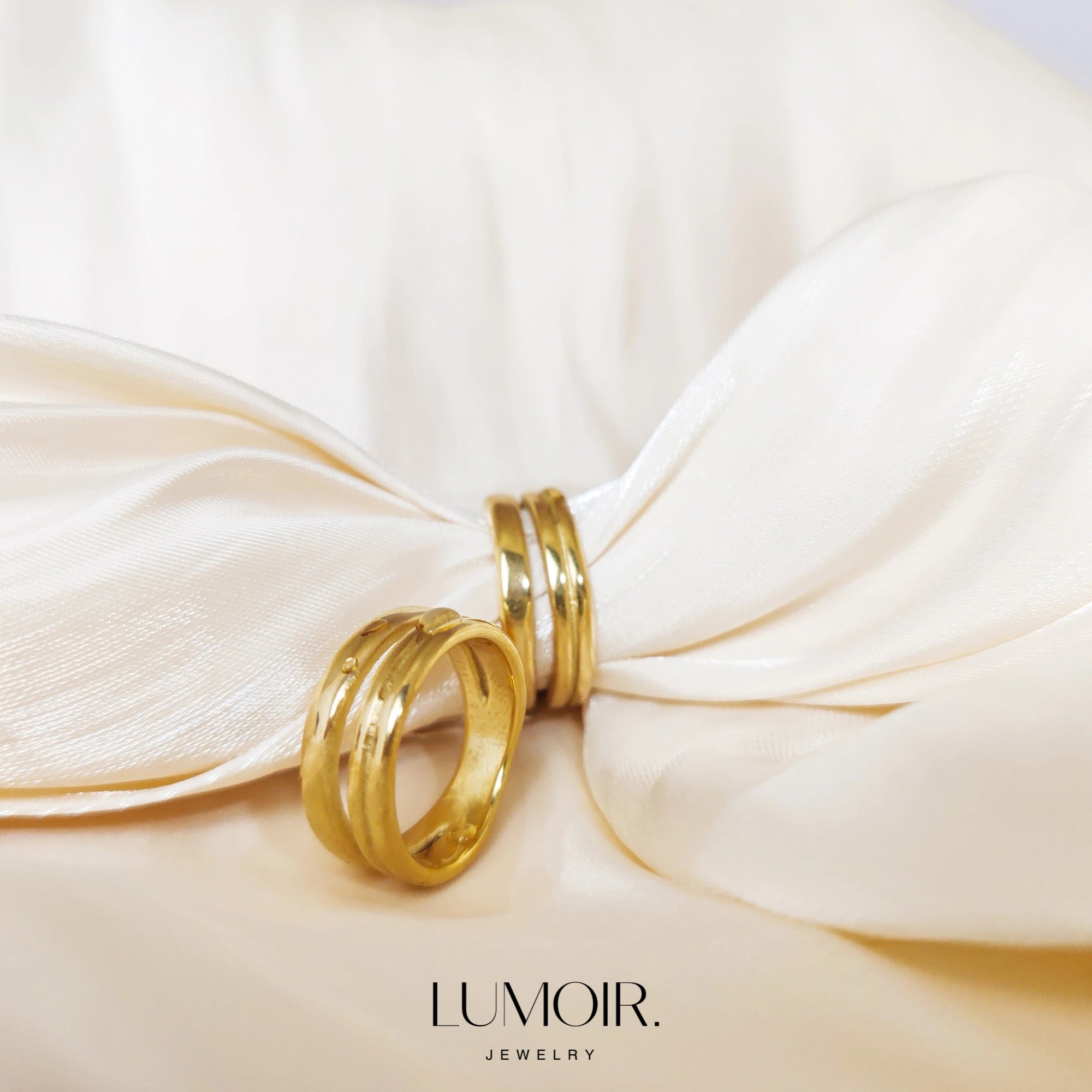 Bague en acier inoxydable Lea