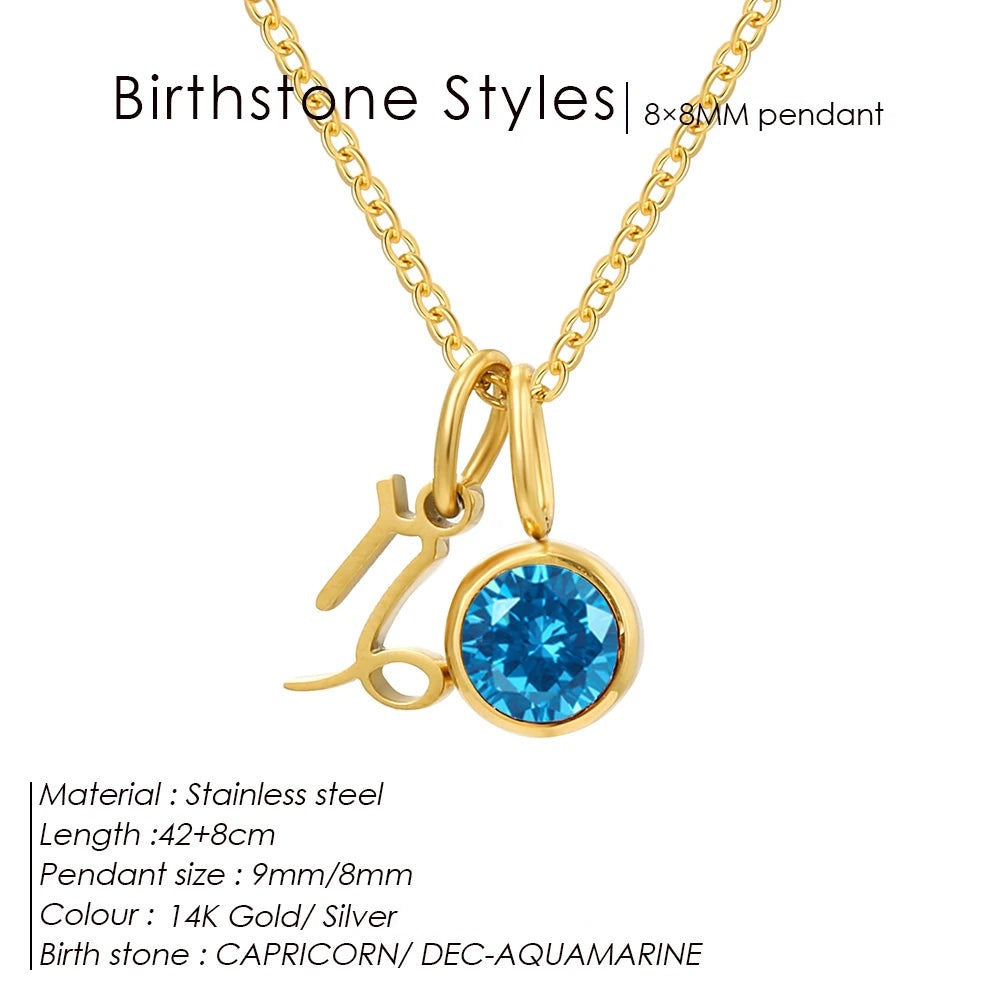 Collier pierre de naissance Rahel