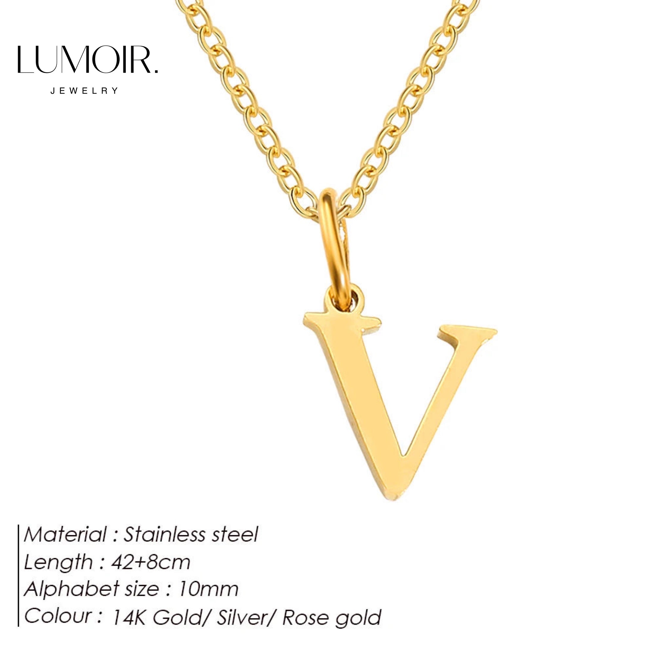 Collier personnalisé en acier inoxydable Lune