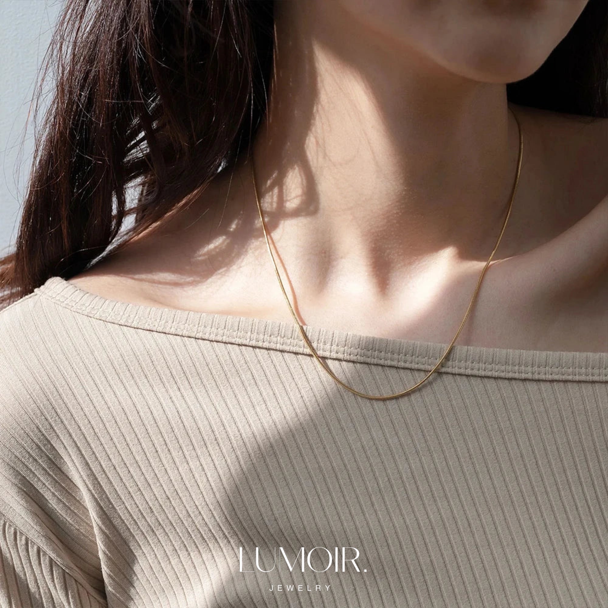 Collier en acier inoxydable Zen