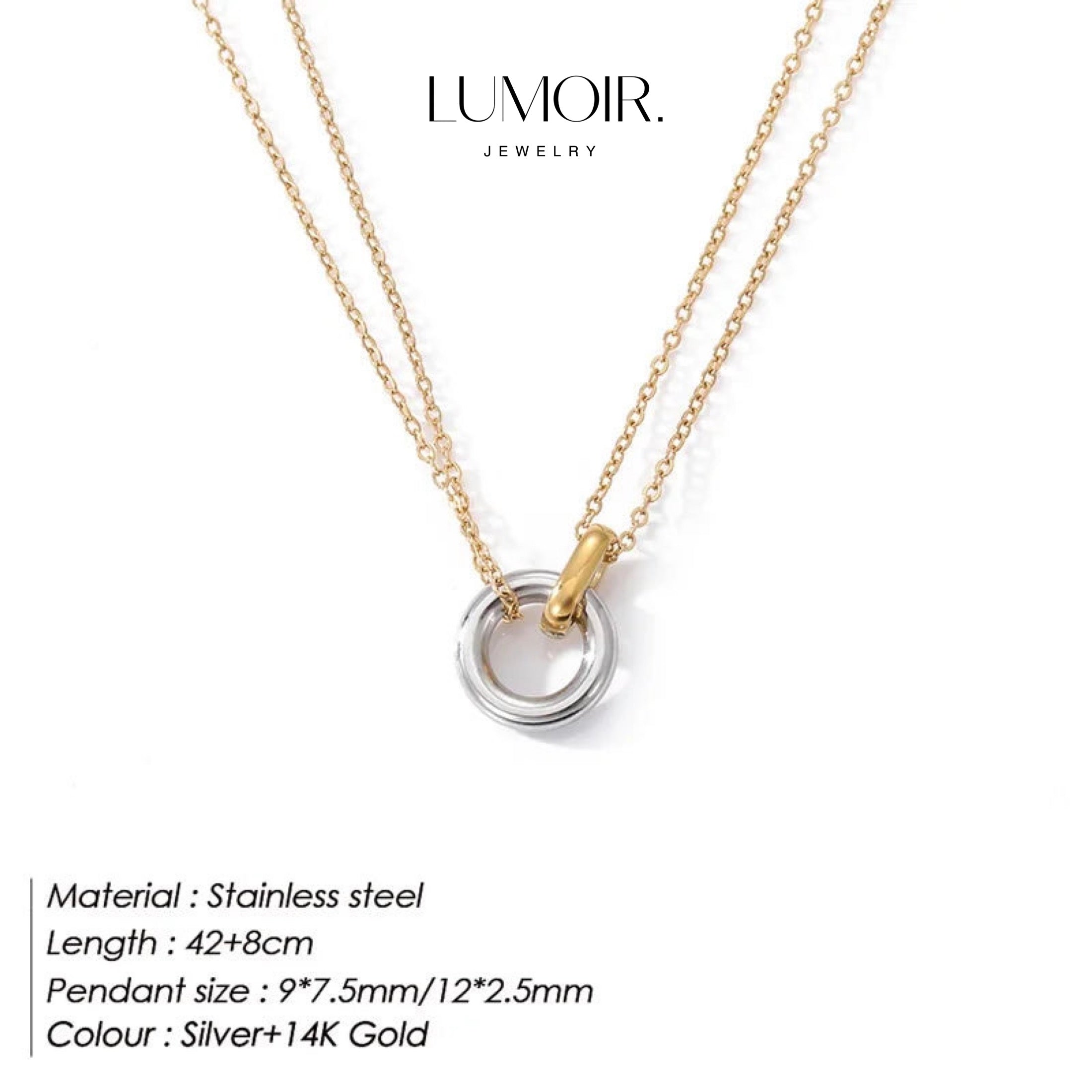 Collier en acier inoxydable Blake