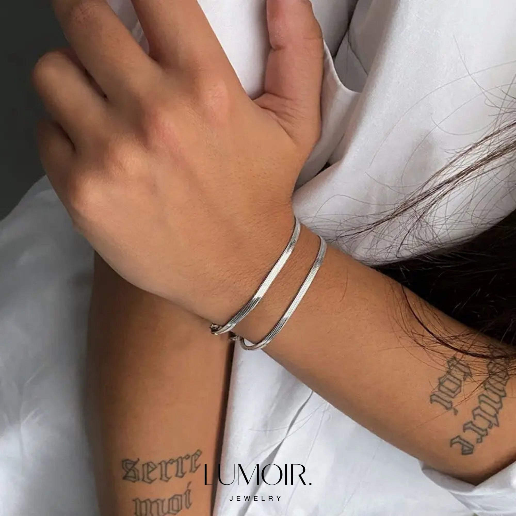 Bracelet en acier inoxydable Lou
