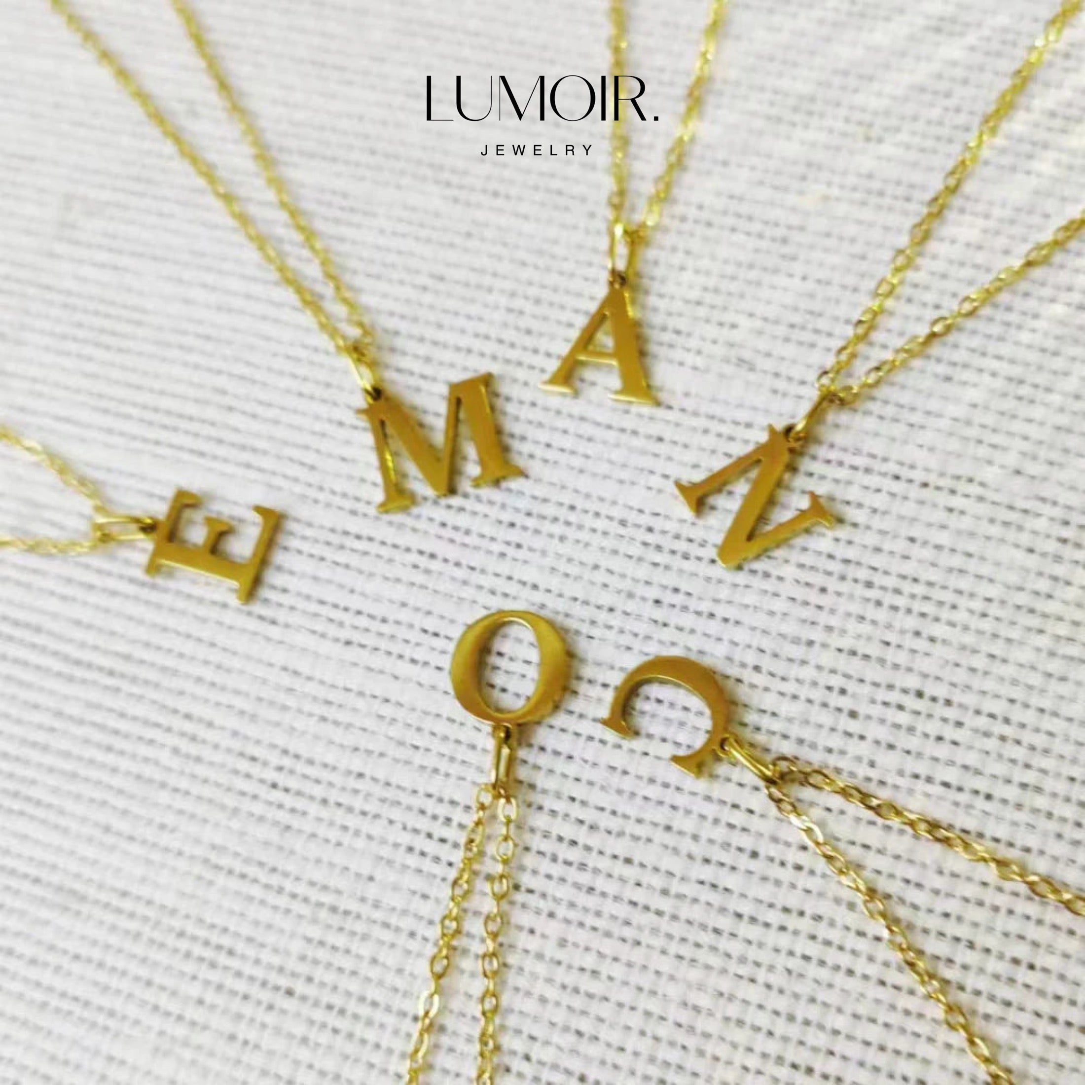 Collier personnalisé en acier inoxydable Lune