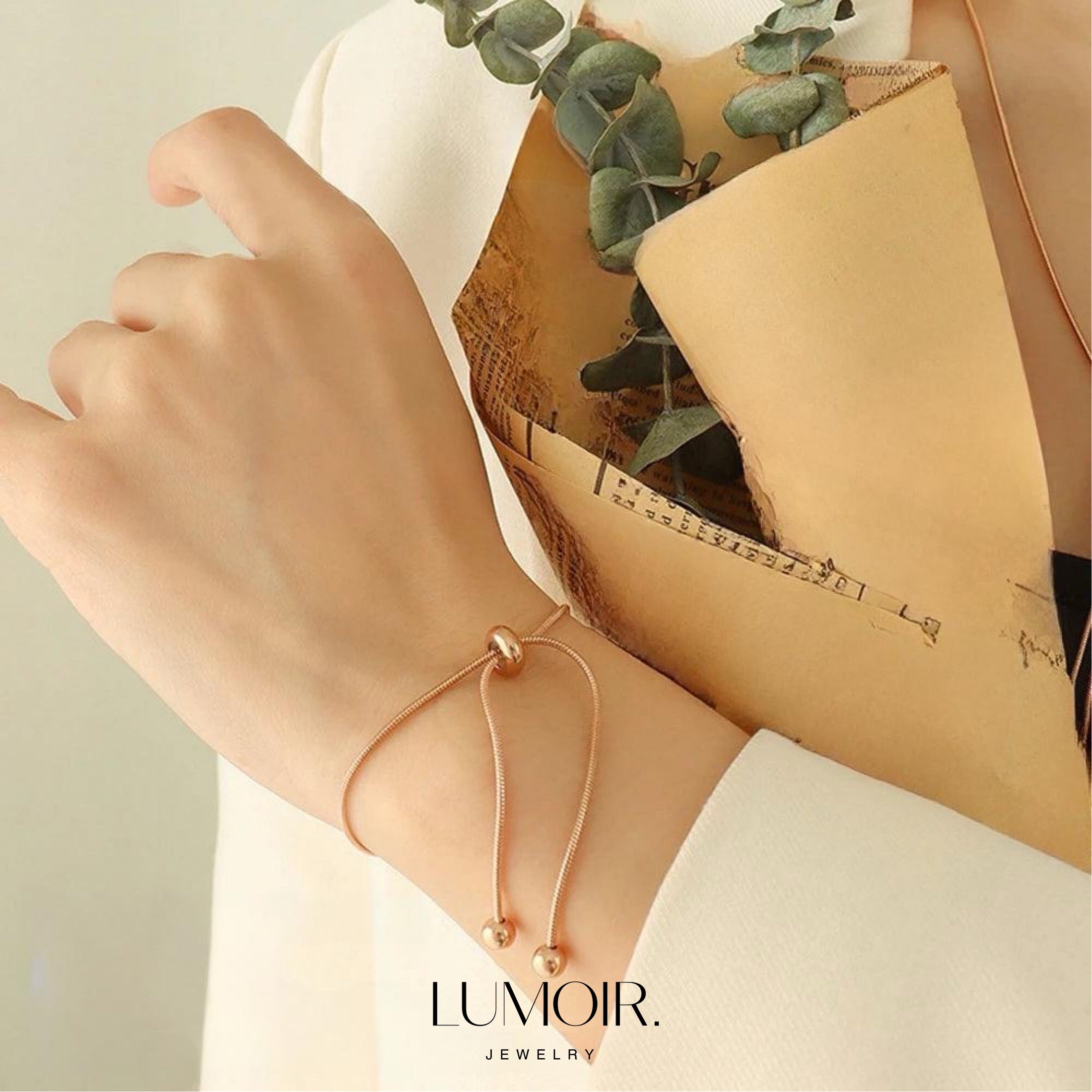 Bracelet en acier inoxydable Roma