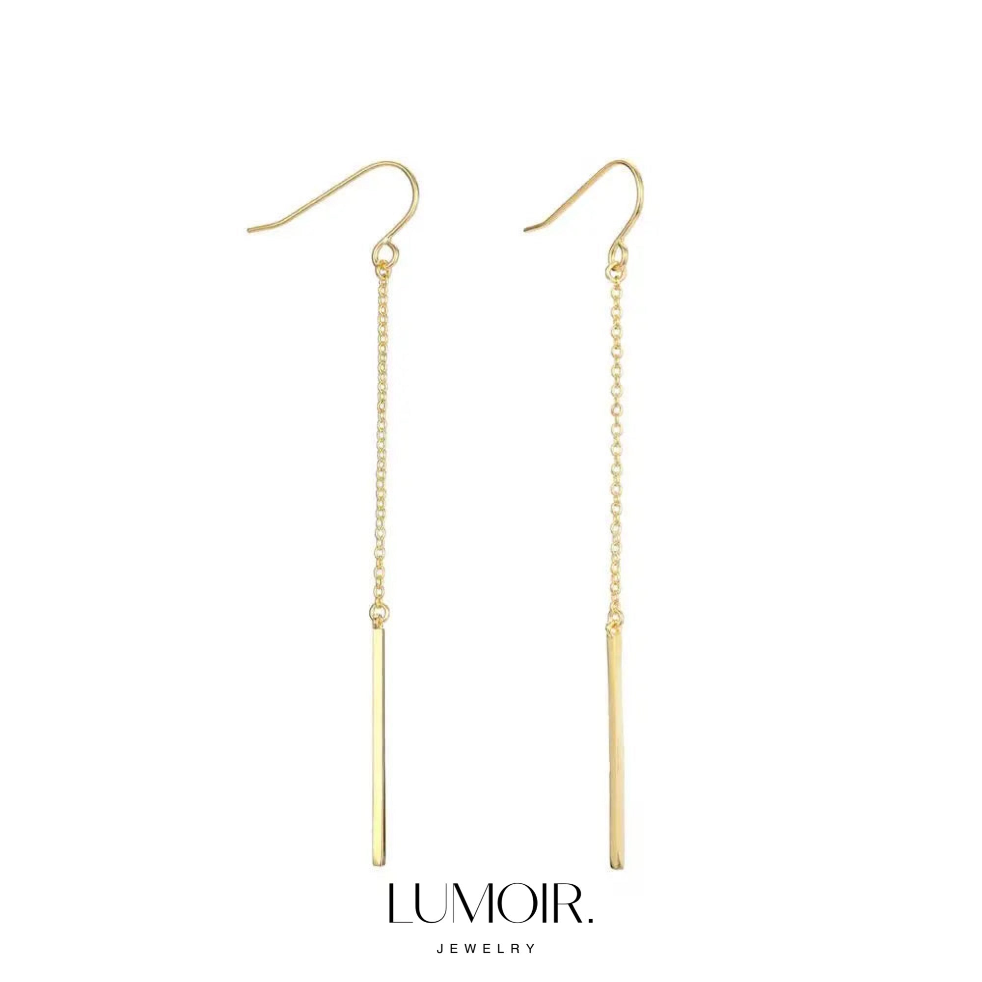 Boucles d'oreilles en acier inoxydable Estelle