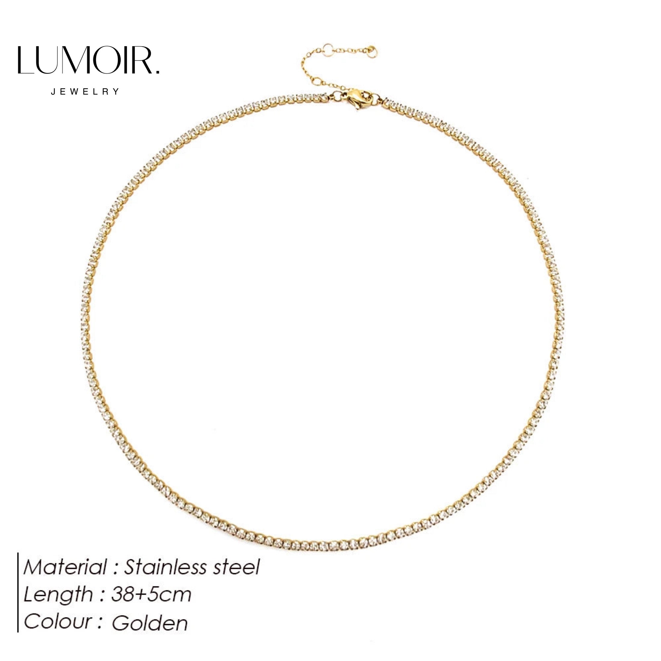 Collier Davina en pierre précieuse