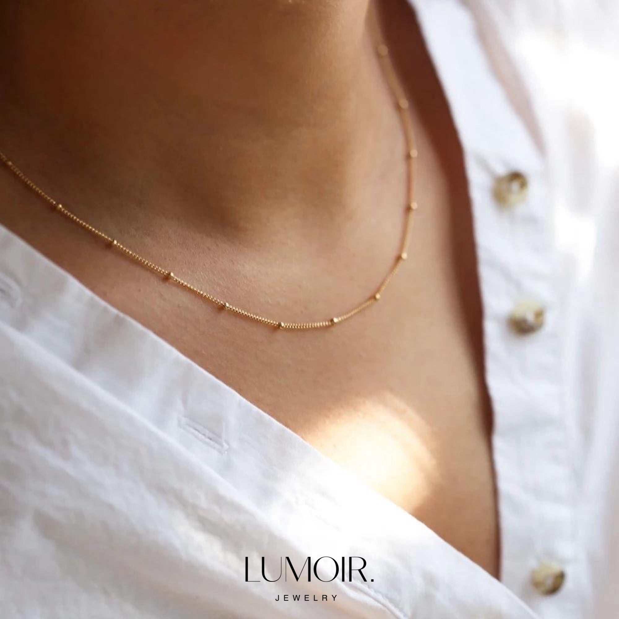 Collier en acier inoxydable Cora