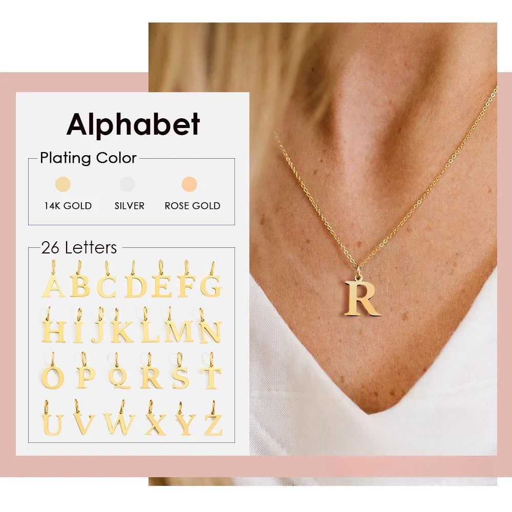 Collier personnalisé en acier inoxydable Lune