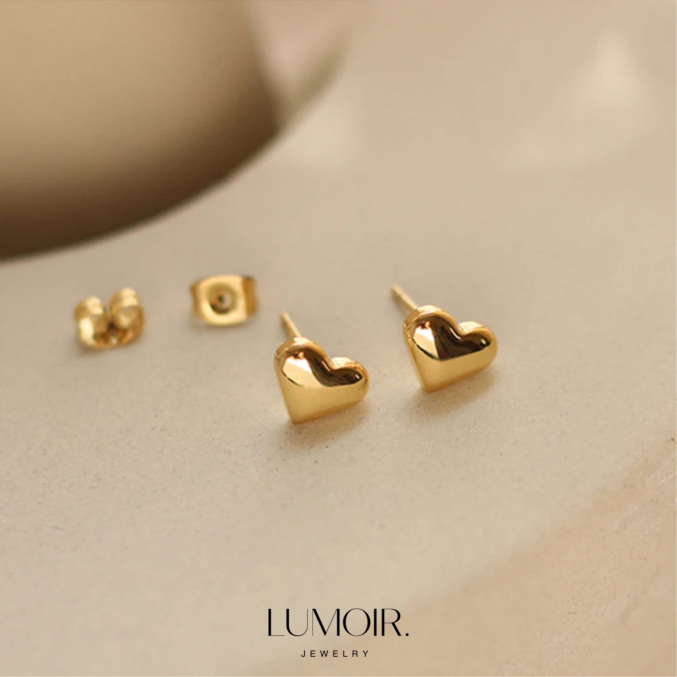 Boucles d'oreilles en acier inoxydable Svea