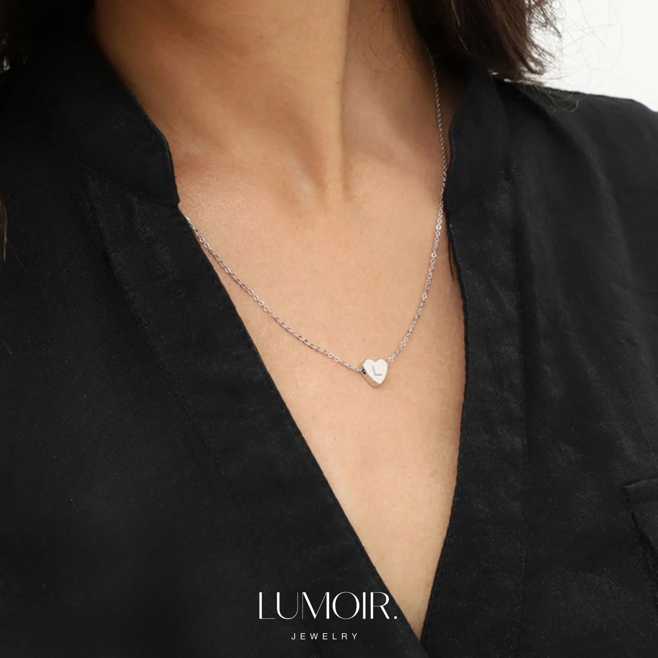 Collier personnalisé en acier inoxydable Bluma