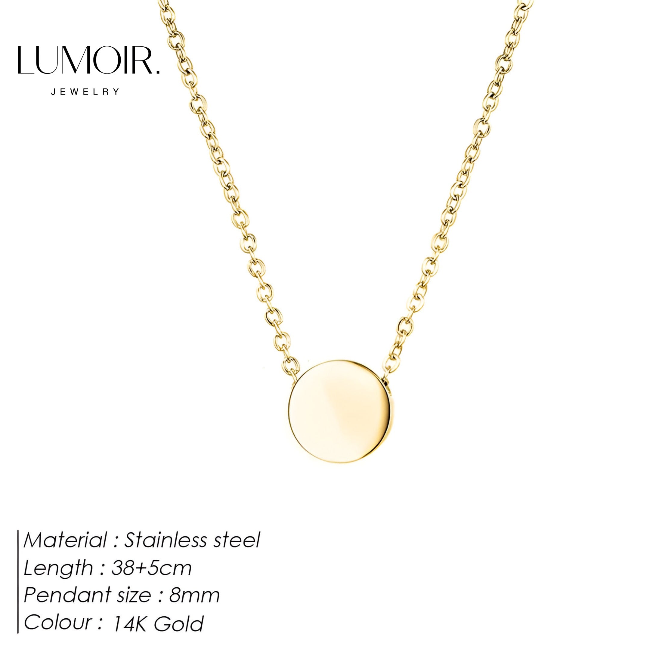 Collier en acier inoxydable Capucine