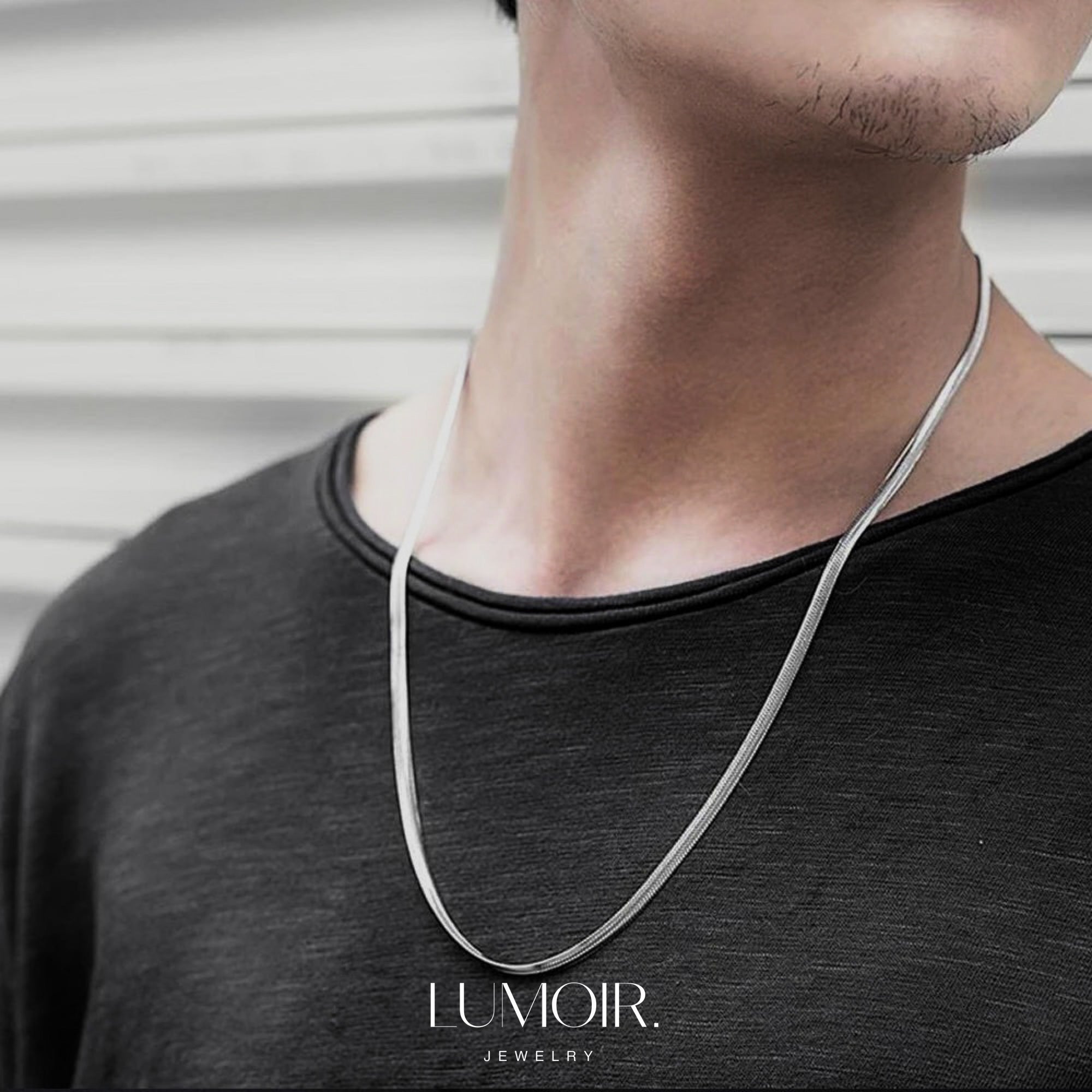 Collier en acier inoxydable Jay