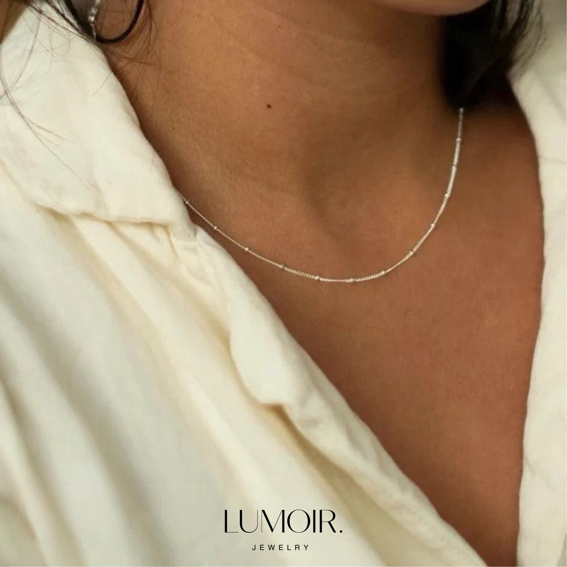 Collier en acier inoxydable Rachel