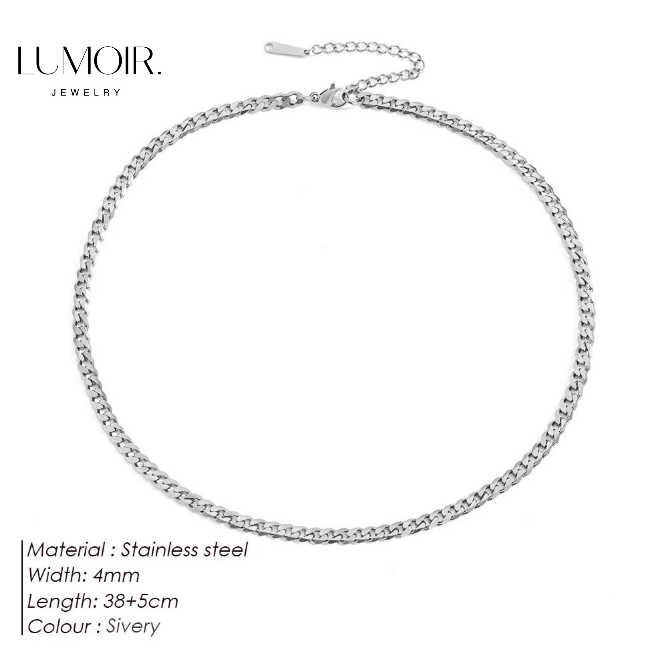 Collier en acier inoxydable Renzo