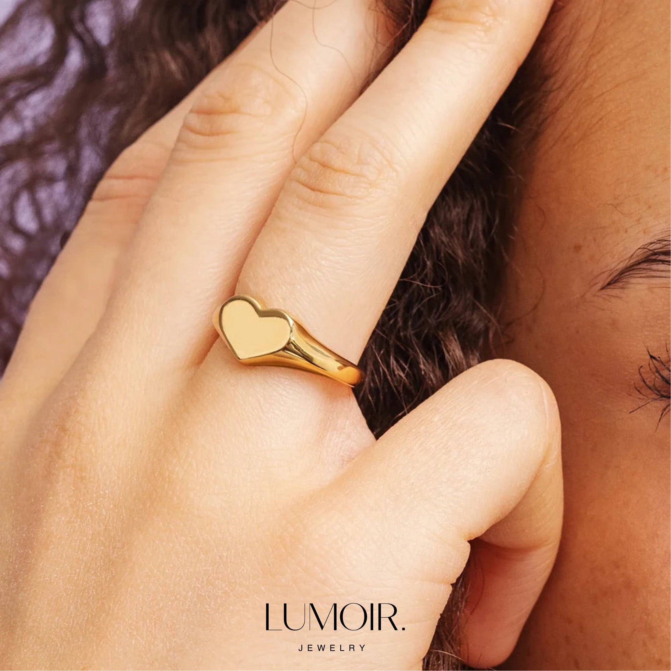 Bague en acier inoxydable Romina