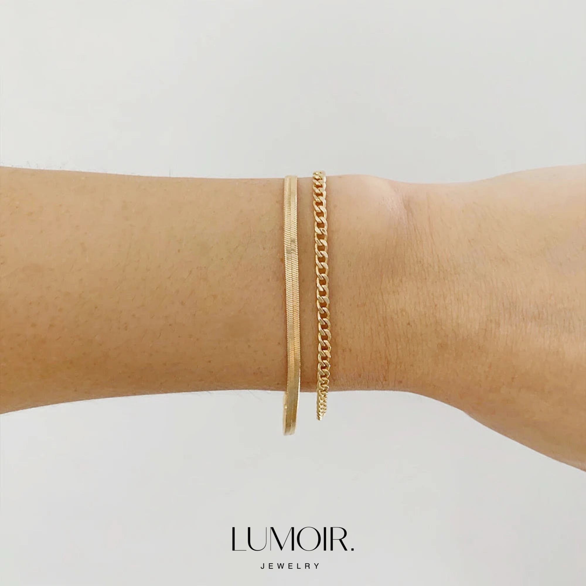 Bracelet en acier inoxydable Noela