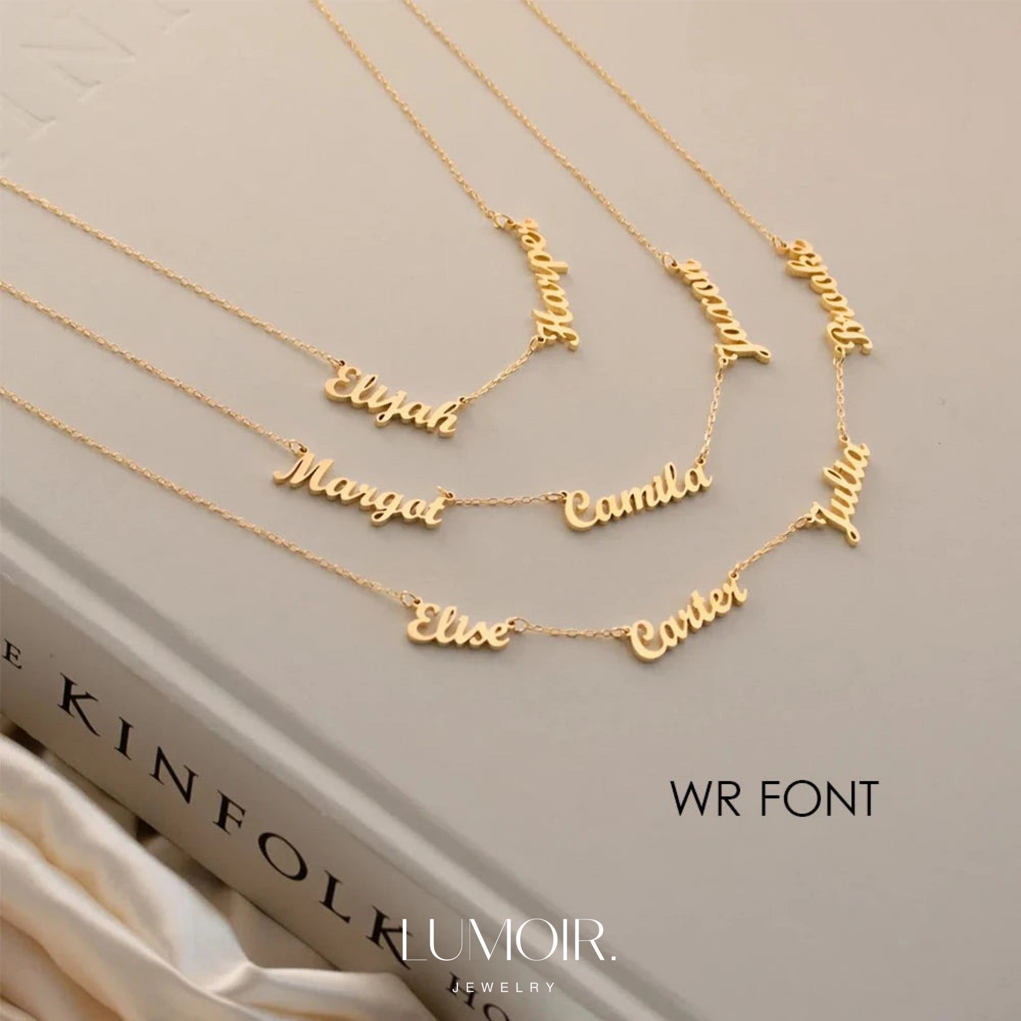 Collier personnalisé en acier inoxydable Terra