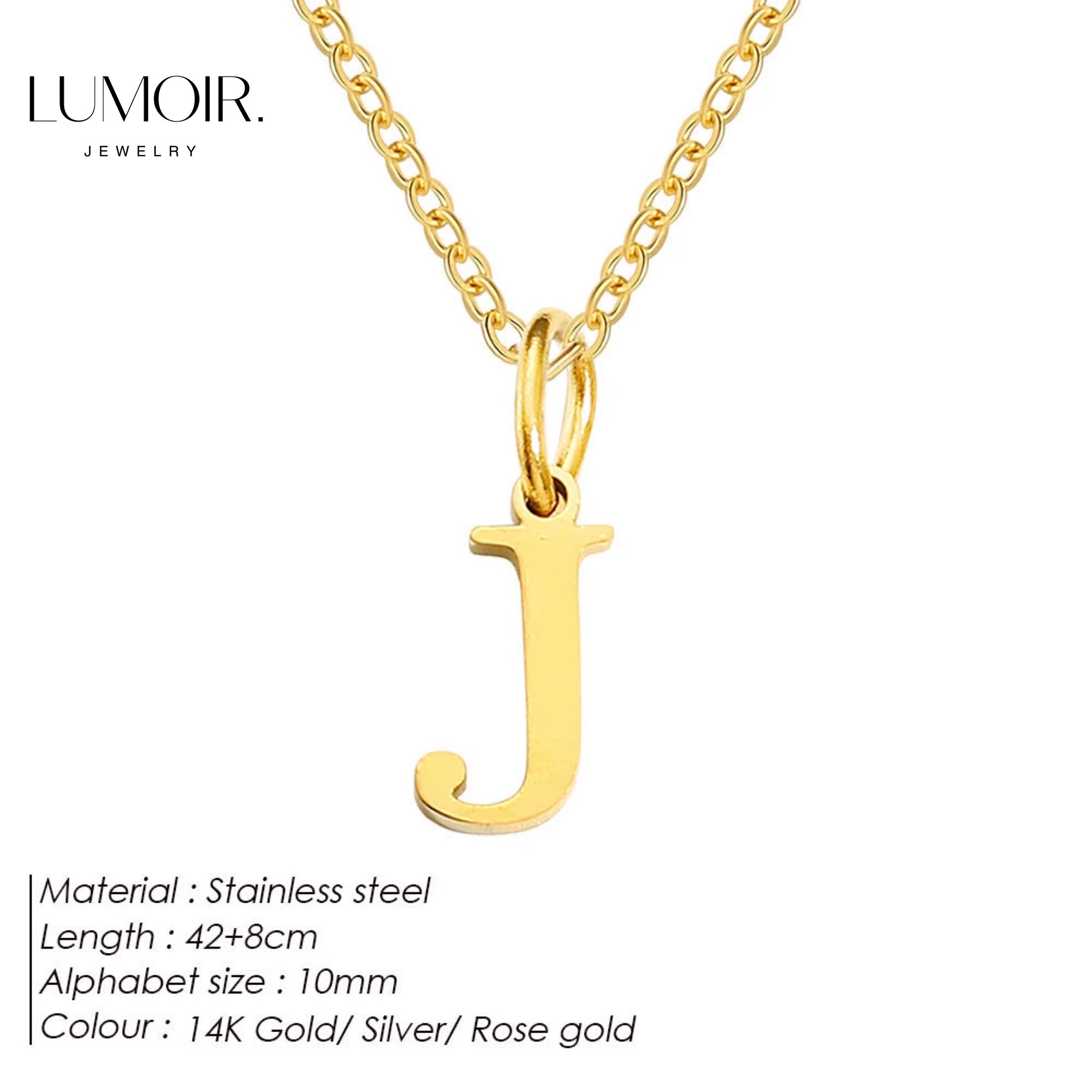 Collier personnalisé en acier inoxydable Lune