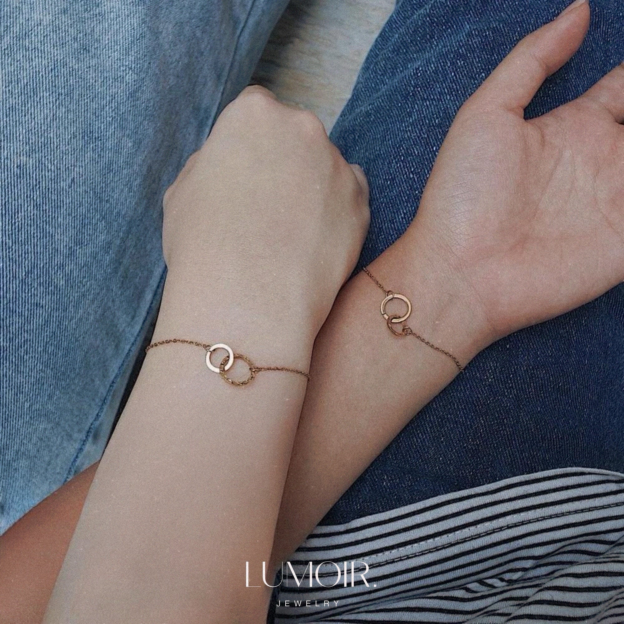 Bracelet en acier inoxydable Amour