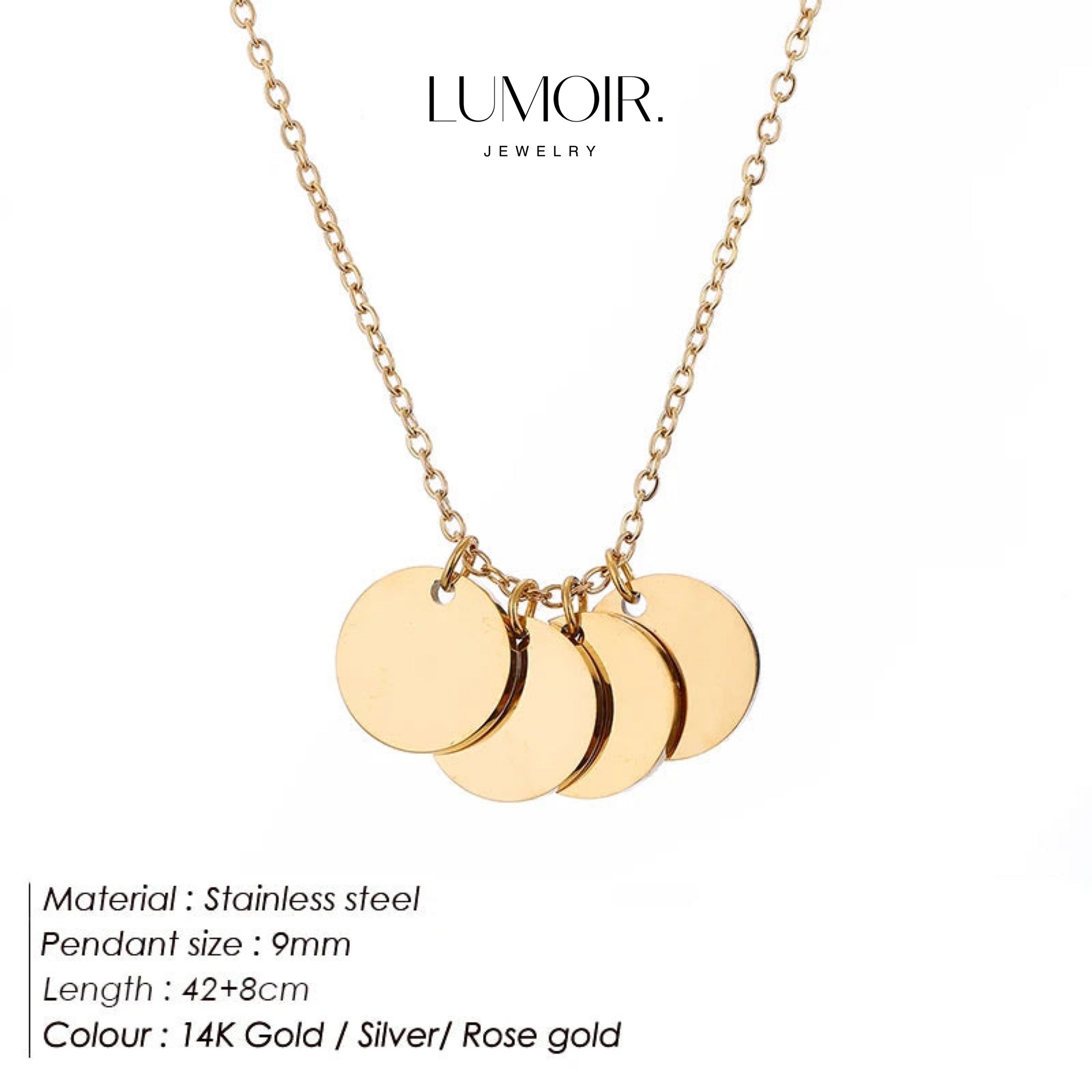 Collier en acier inoxydable Daria