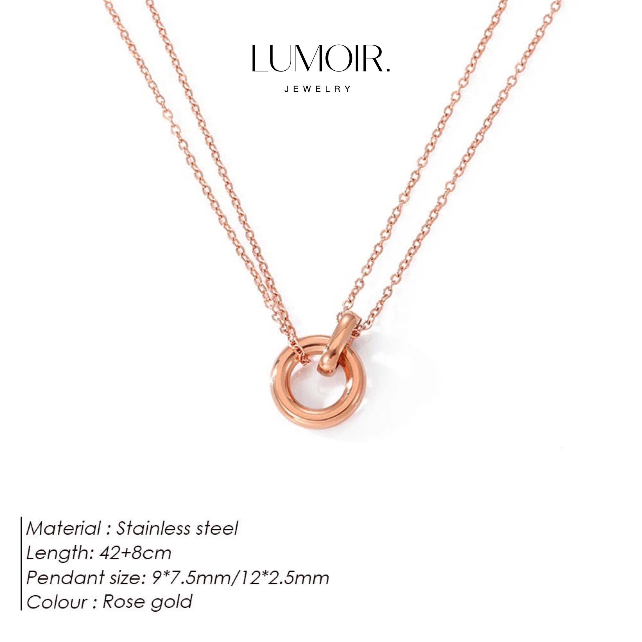 Collier en acier inoxydable Blake
