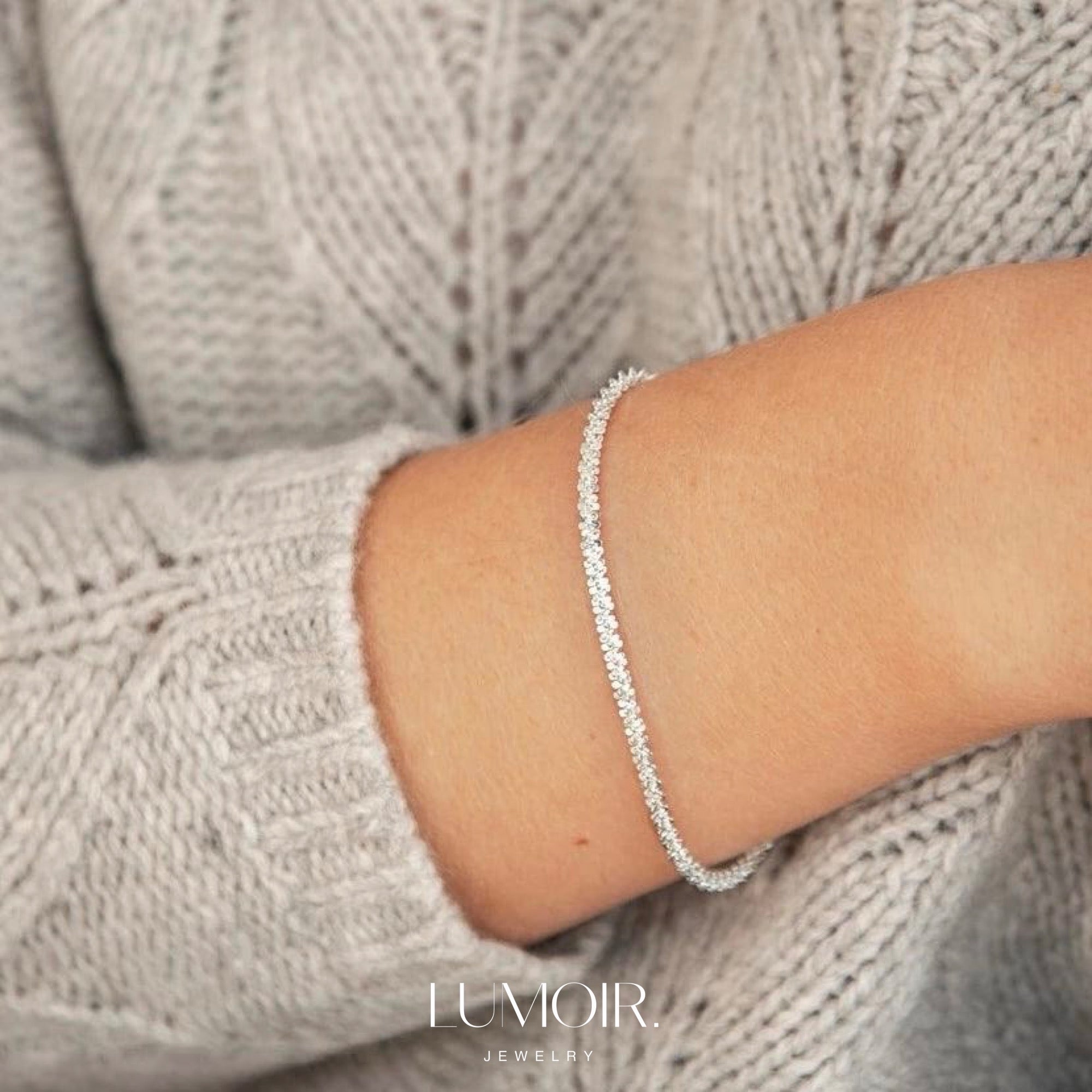 Bracelet en acier inoxydable Lora