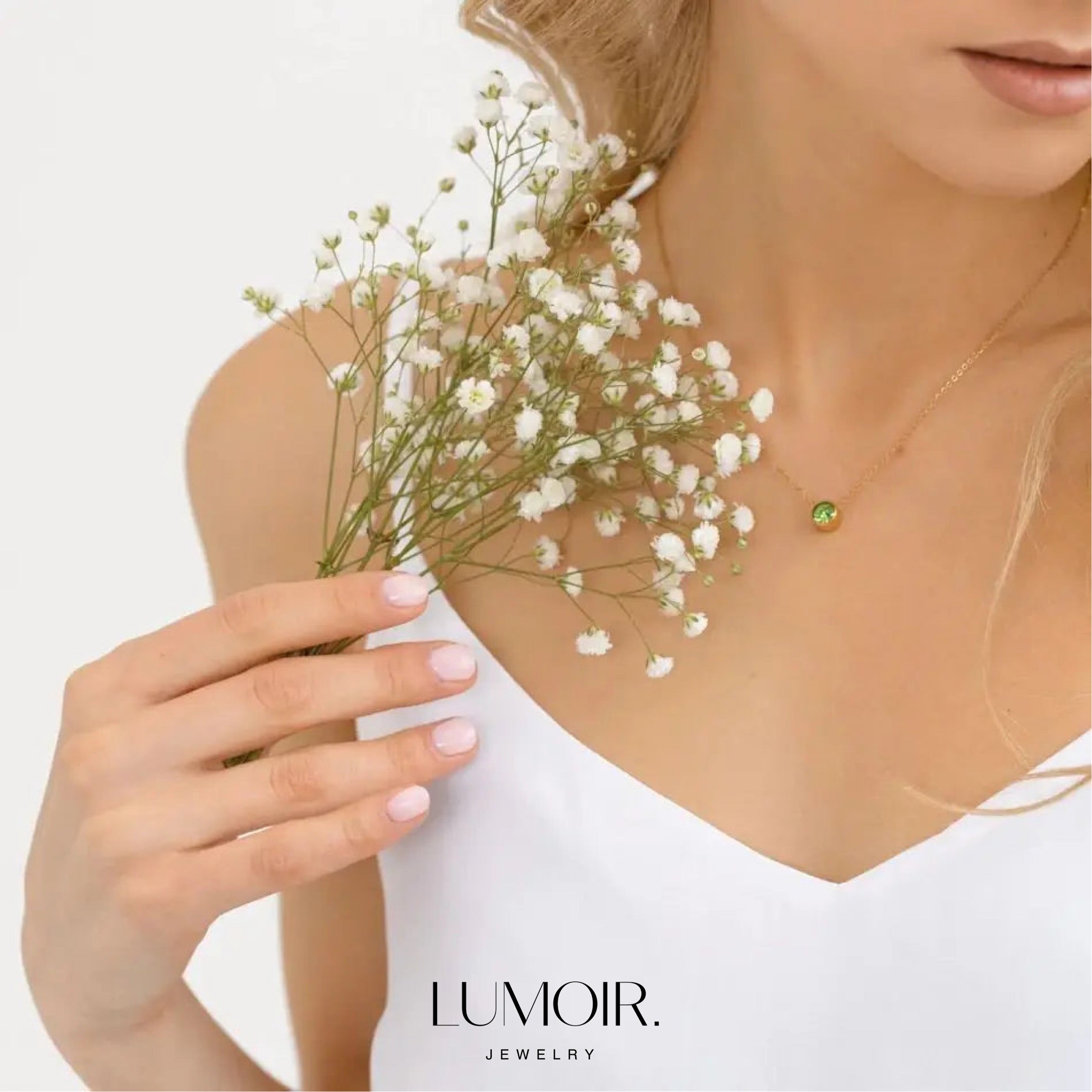 Collier pierre de naissance Noelia