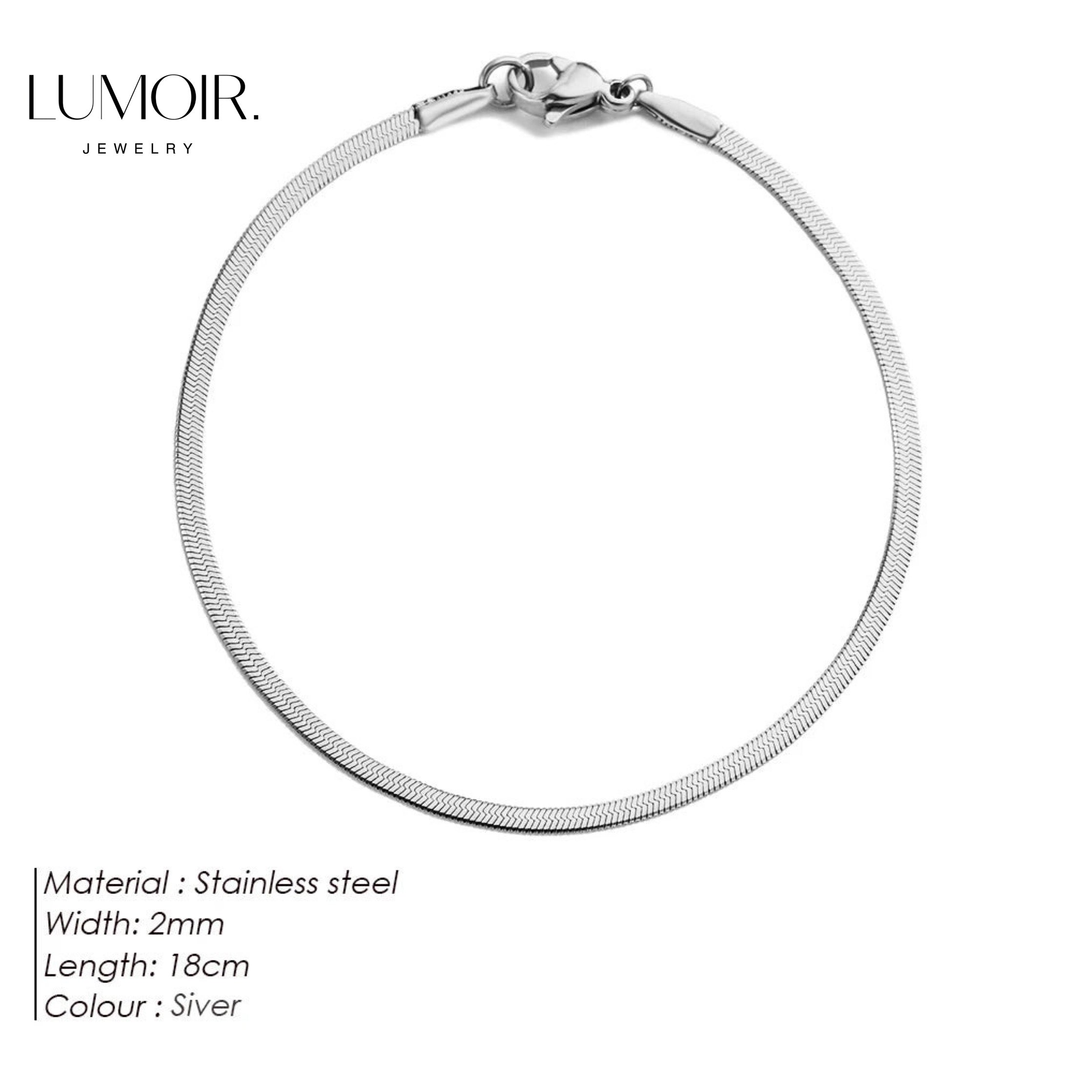 Bracelet en acier inoxydable Lou