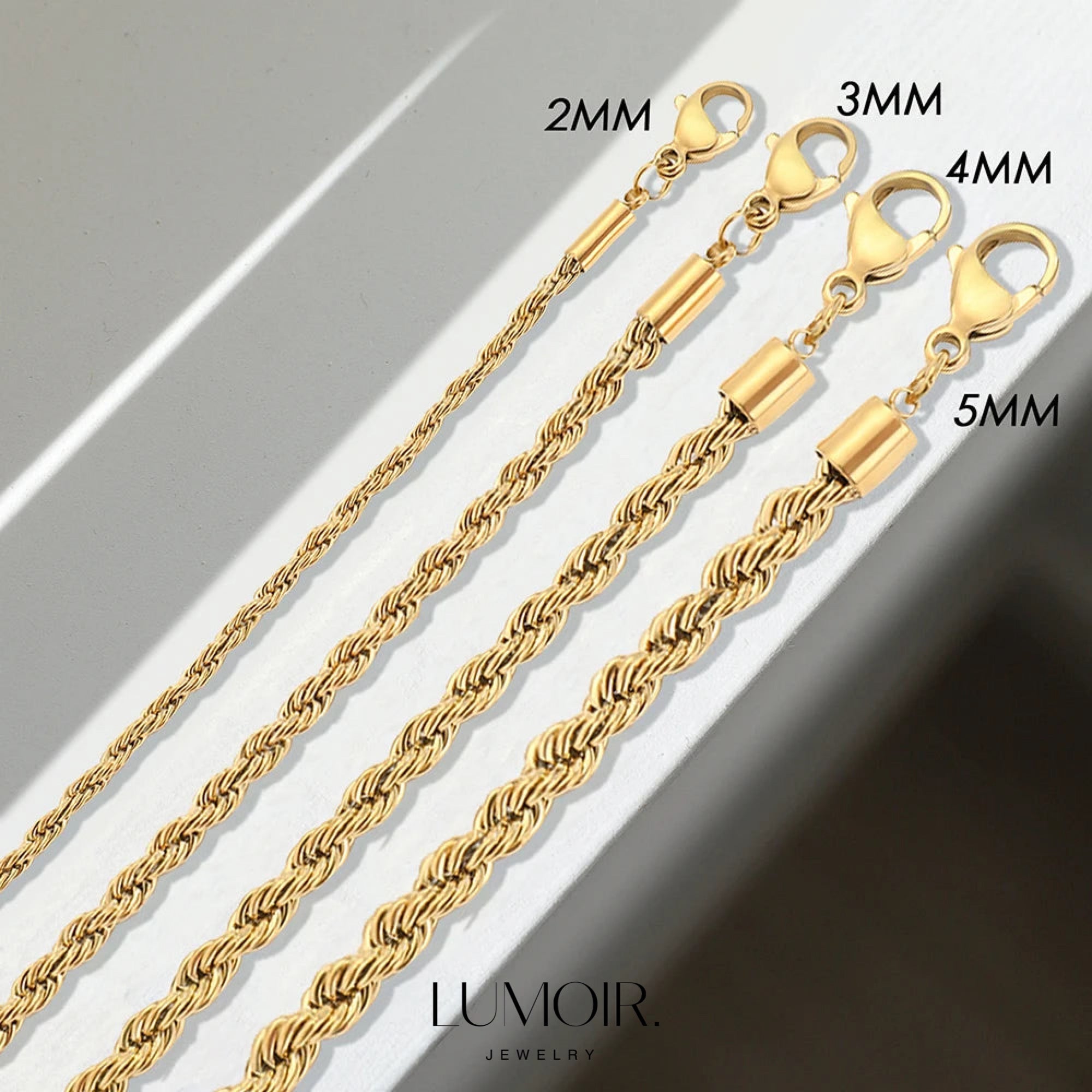 Bracelet en acier inoxydable Ara