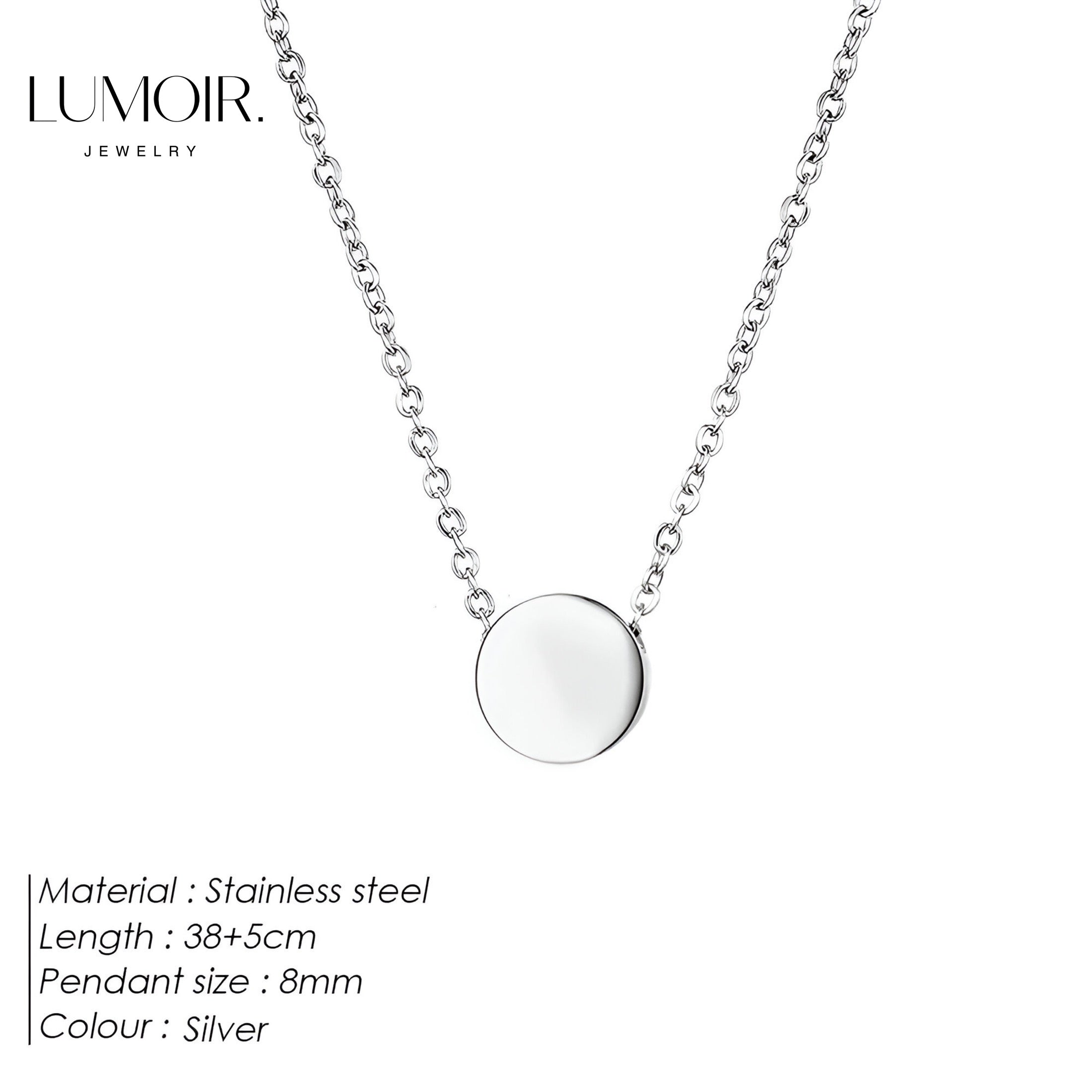 Collier en acier inoxydable Capucine