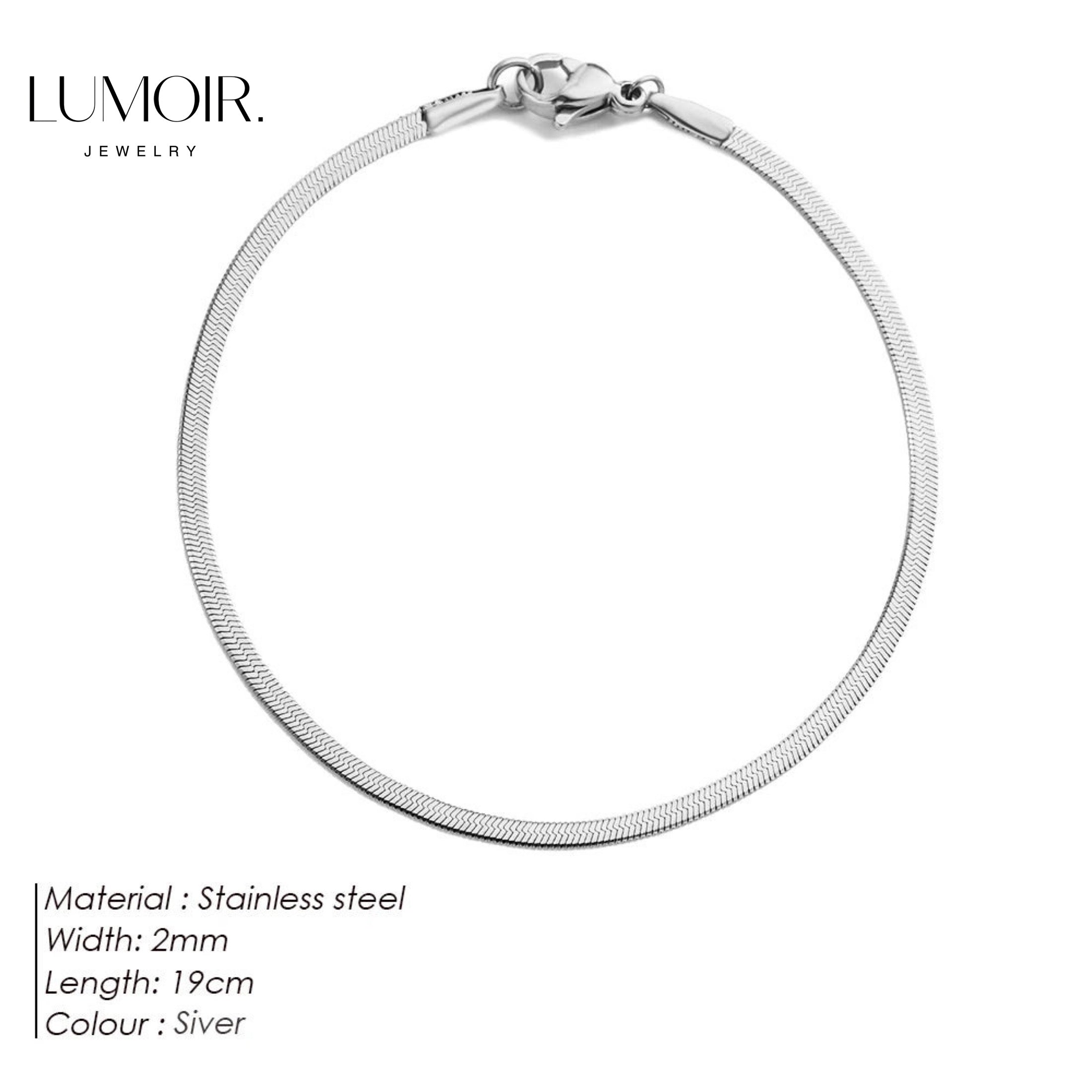 Bracelet en acier inoxydable Lou