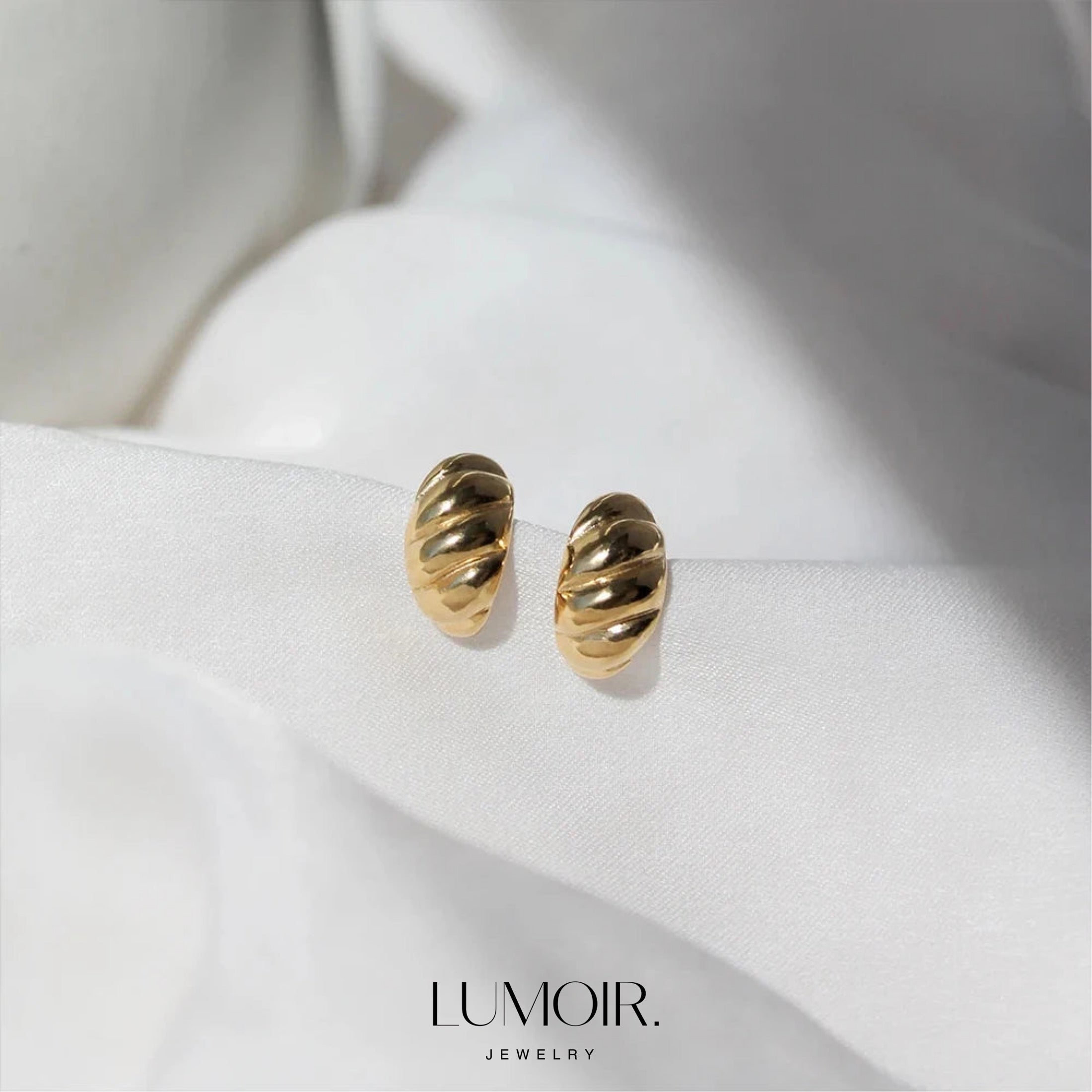 Boucles d'oreilles en acier inoxydable Orielle