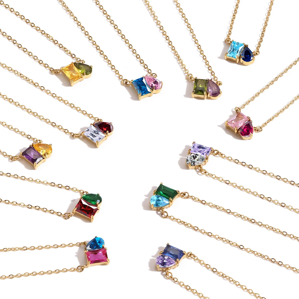 Collier pierre de naissance Saphira