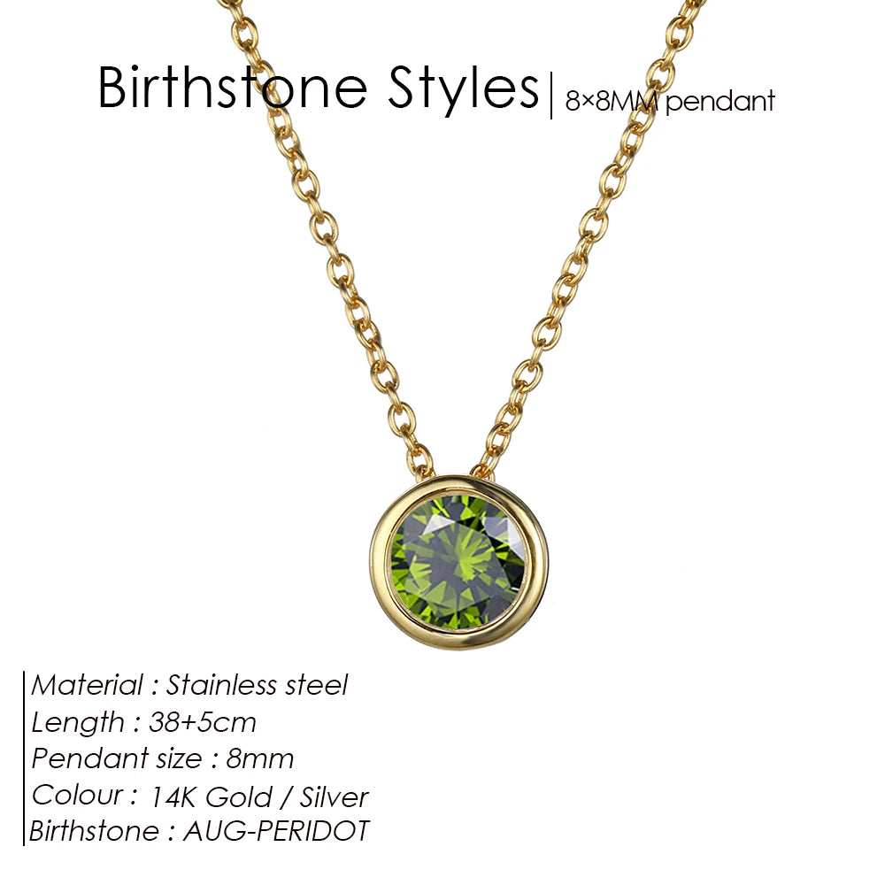 Collier pierre de naissance Noelia