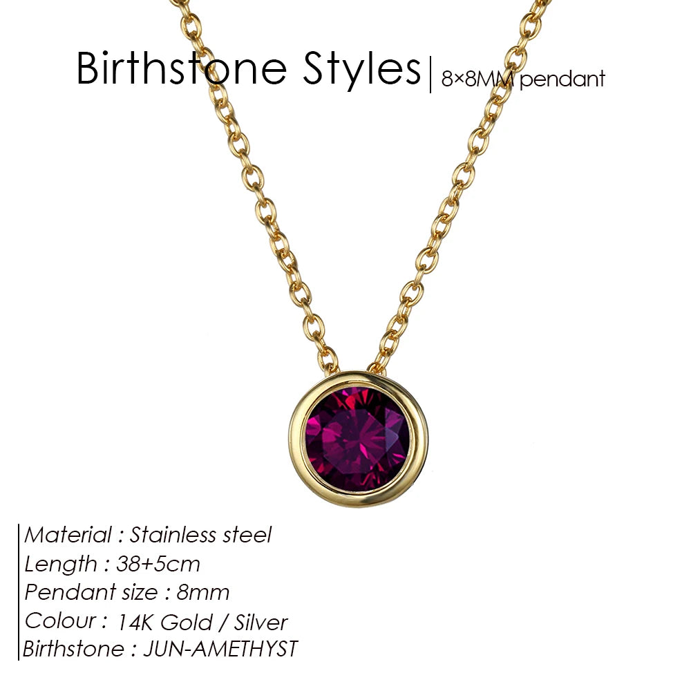 Collier pierre de naissance Noelia