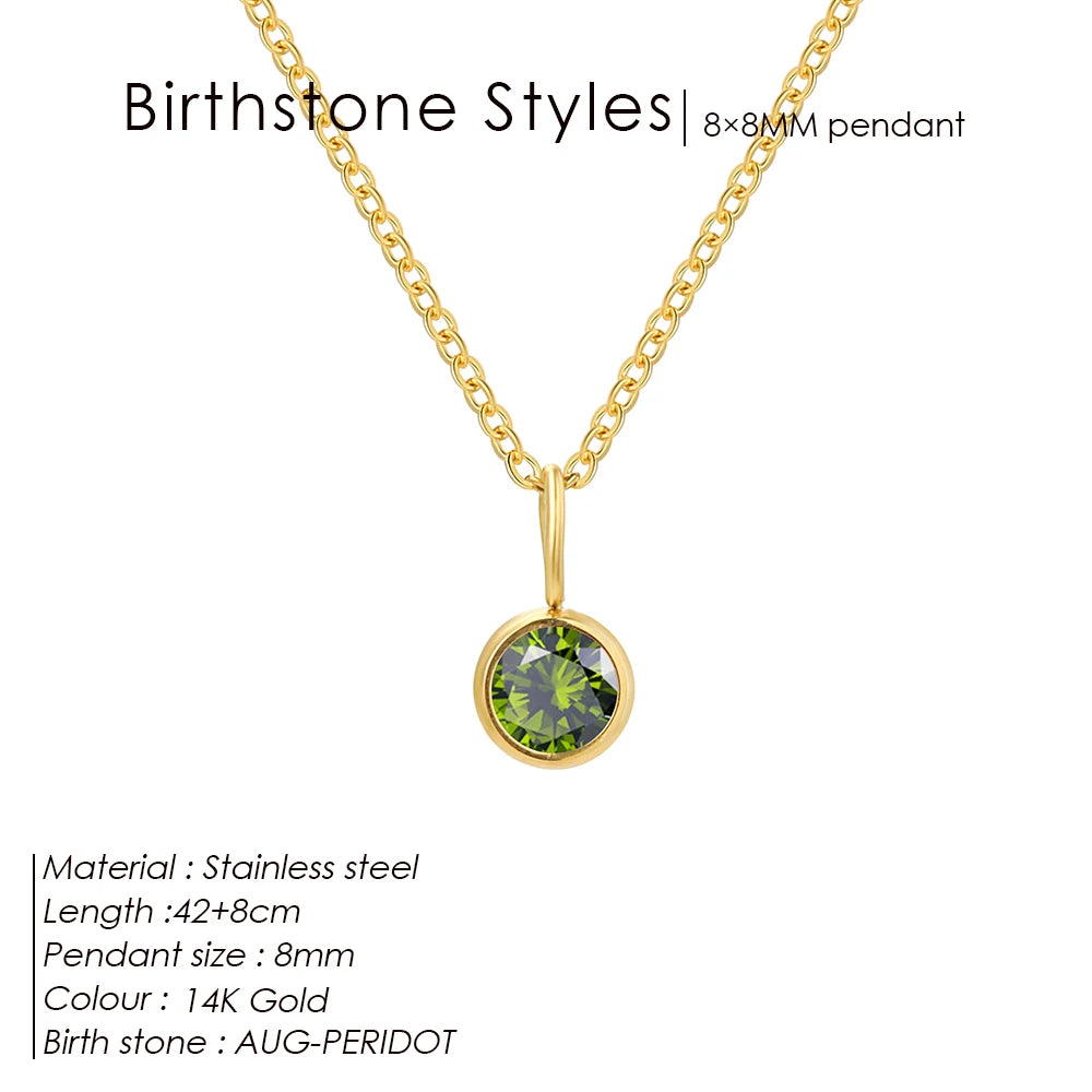 Collier pierre de naissance Tanja