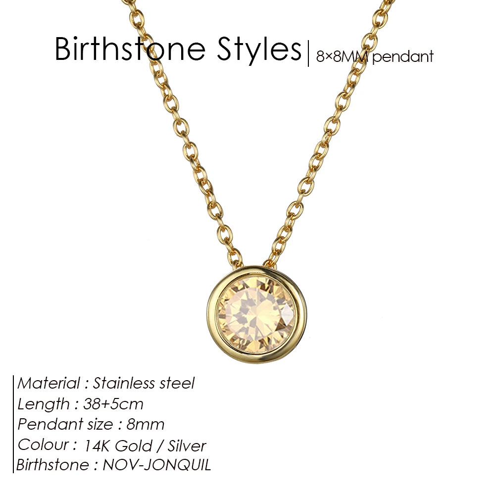 Collier pierre de naissance Noelia
