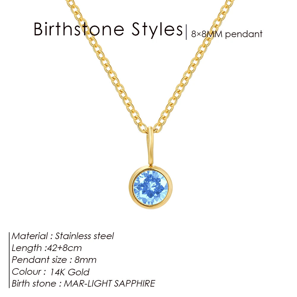 Collier pierre de naissance Tanja