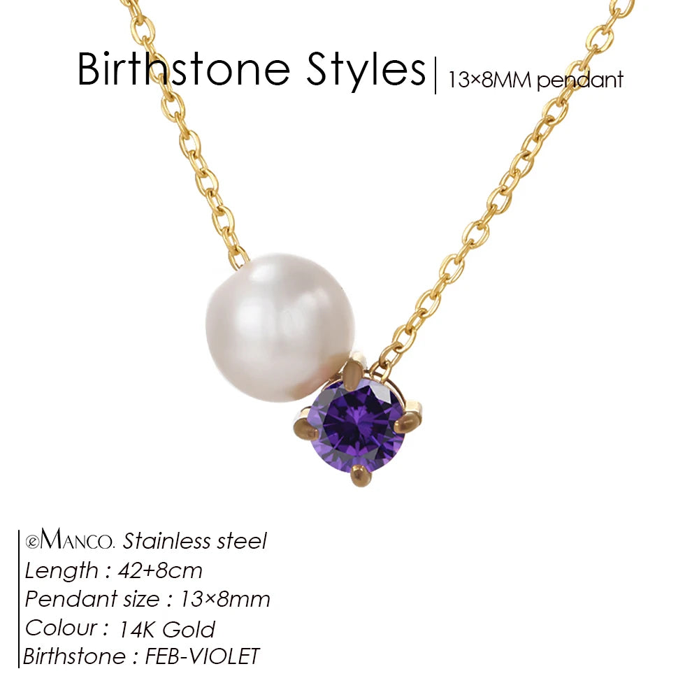 Collier pierre de naissance Nila