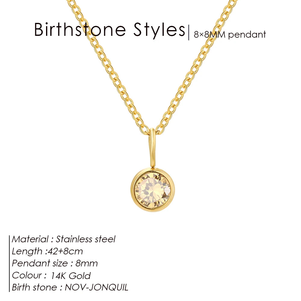 Collier pierre de naissance Tanja