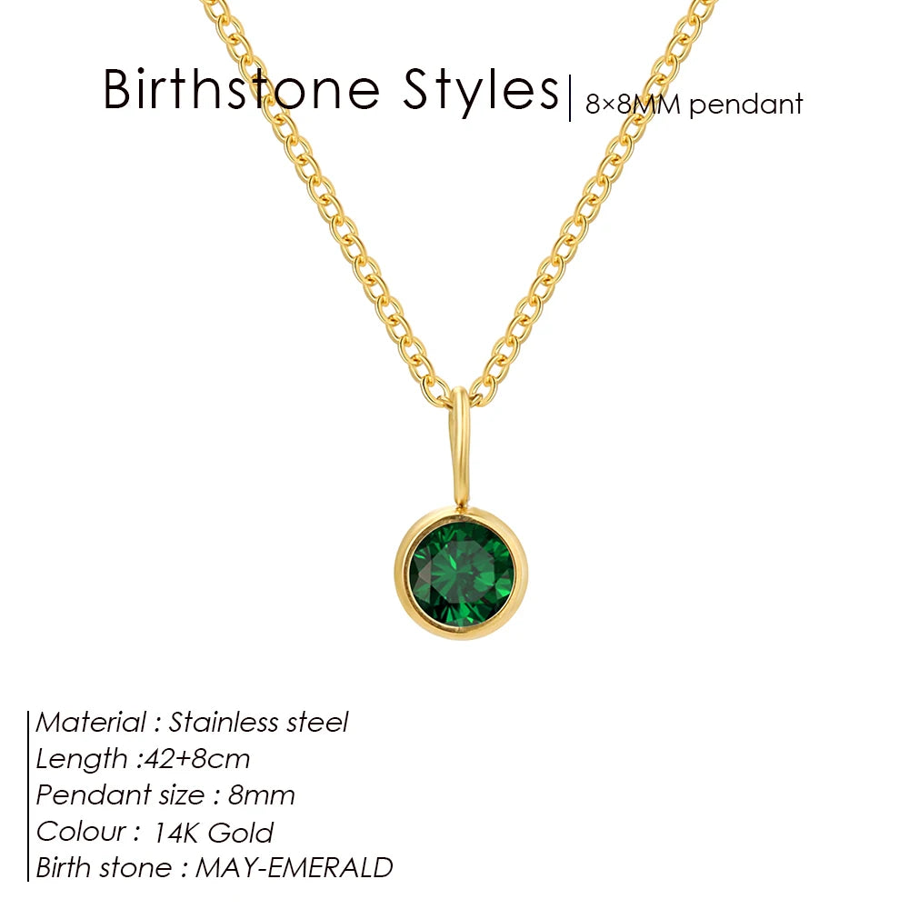 Collier pierre de naissance Tanja
