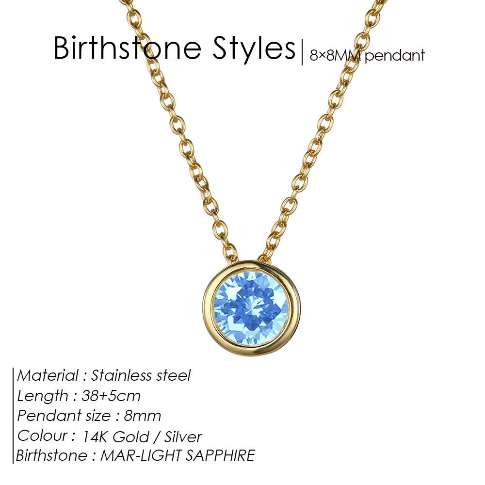 Collier pierre de naissance Noelia